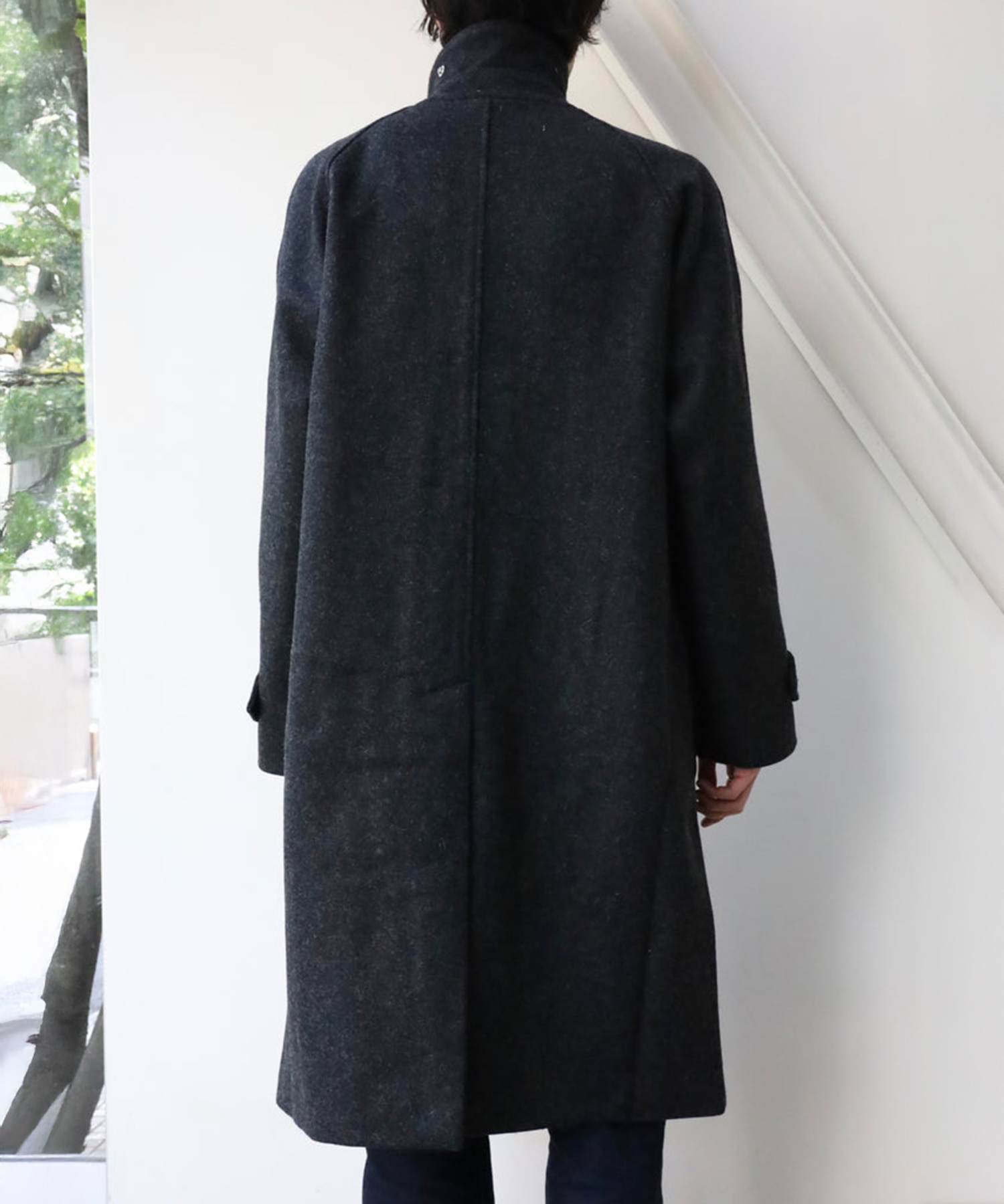 MELTON TRENCH COAT JieDa