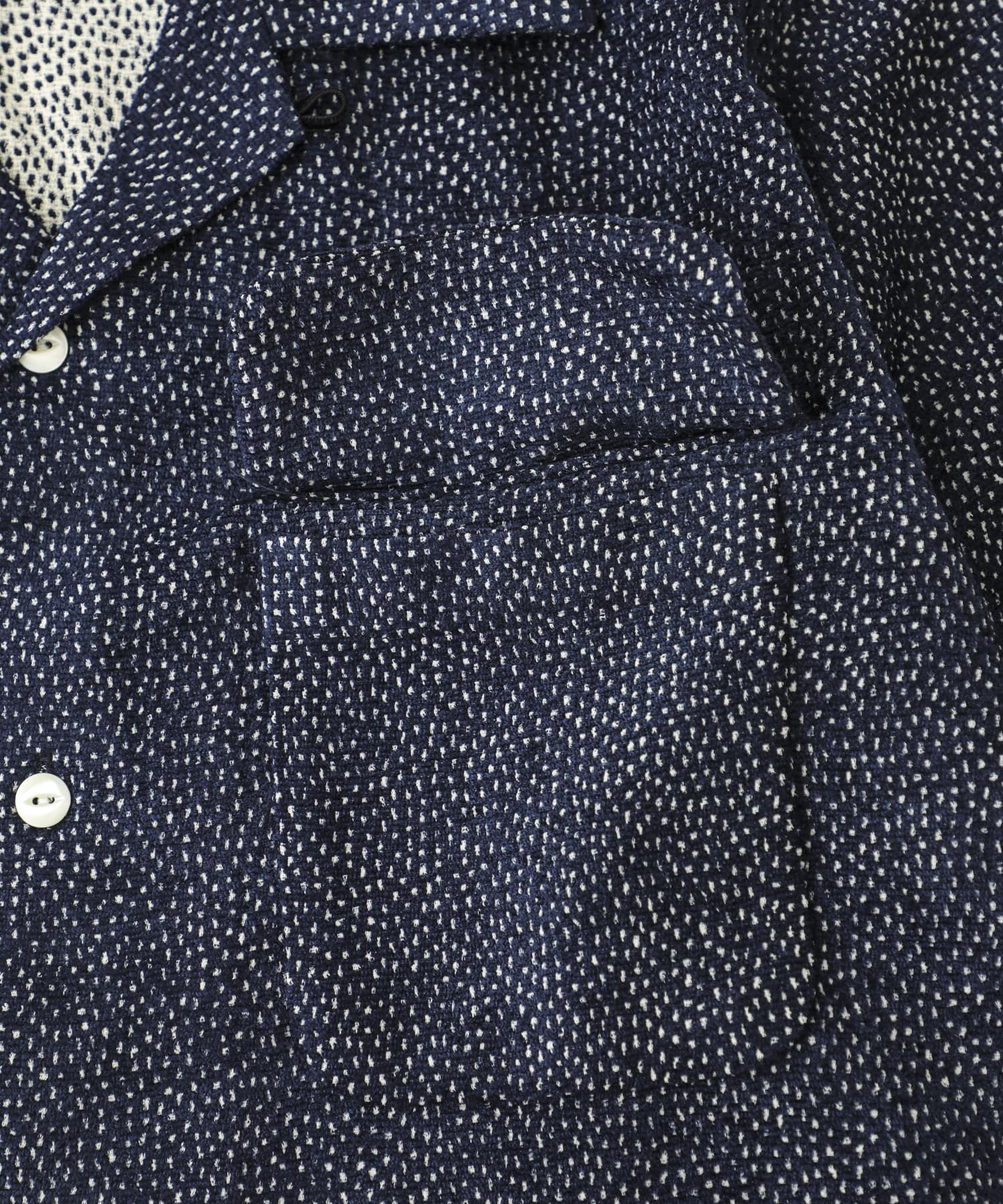 C.O.B. Classic Shirt-R/Ac Dots Mall Jq NEEDLES