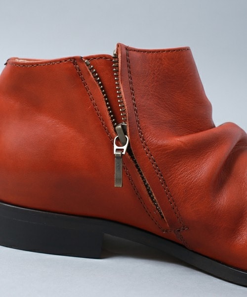 SHORT SIDE ZIP BOOTS PADRONE