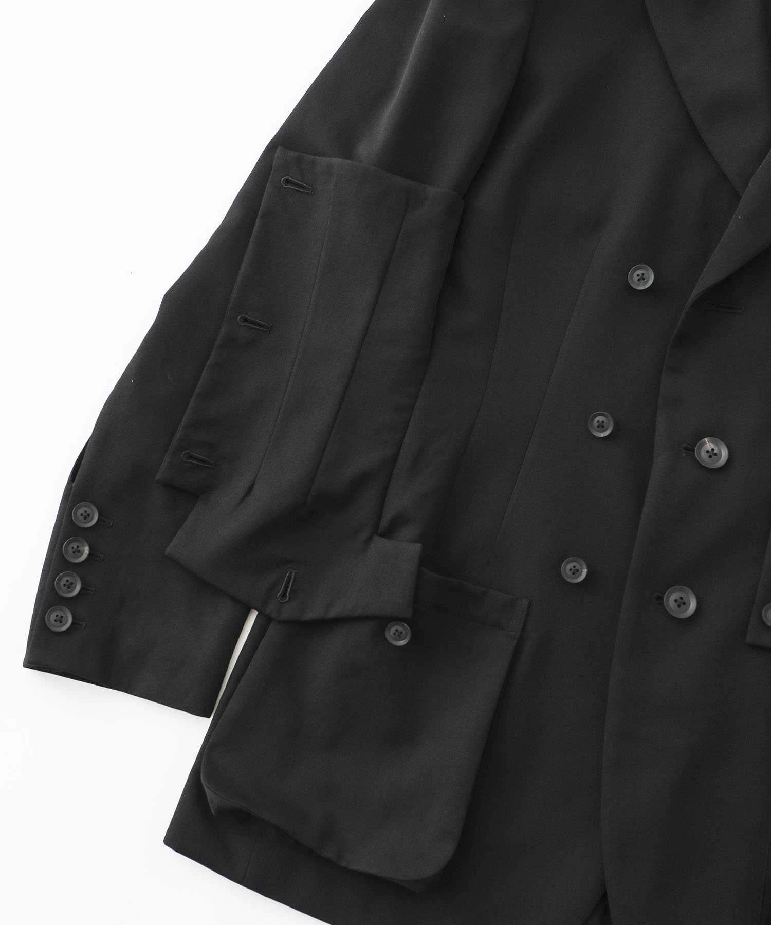 N-フラシ胸あて釦止JKT(2 BLACK): Yohji Yamamoto: MENS｜ STUDIOUS