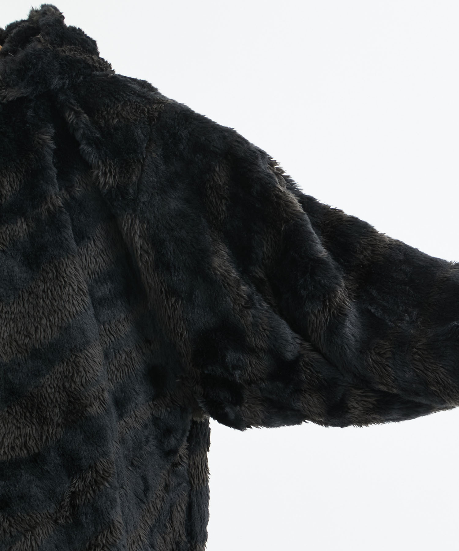 ZEBRA SHAGGY PARKA｜SHAREEF