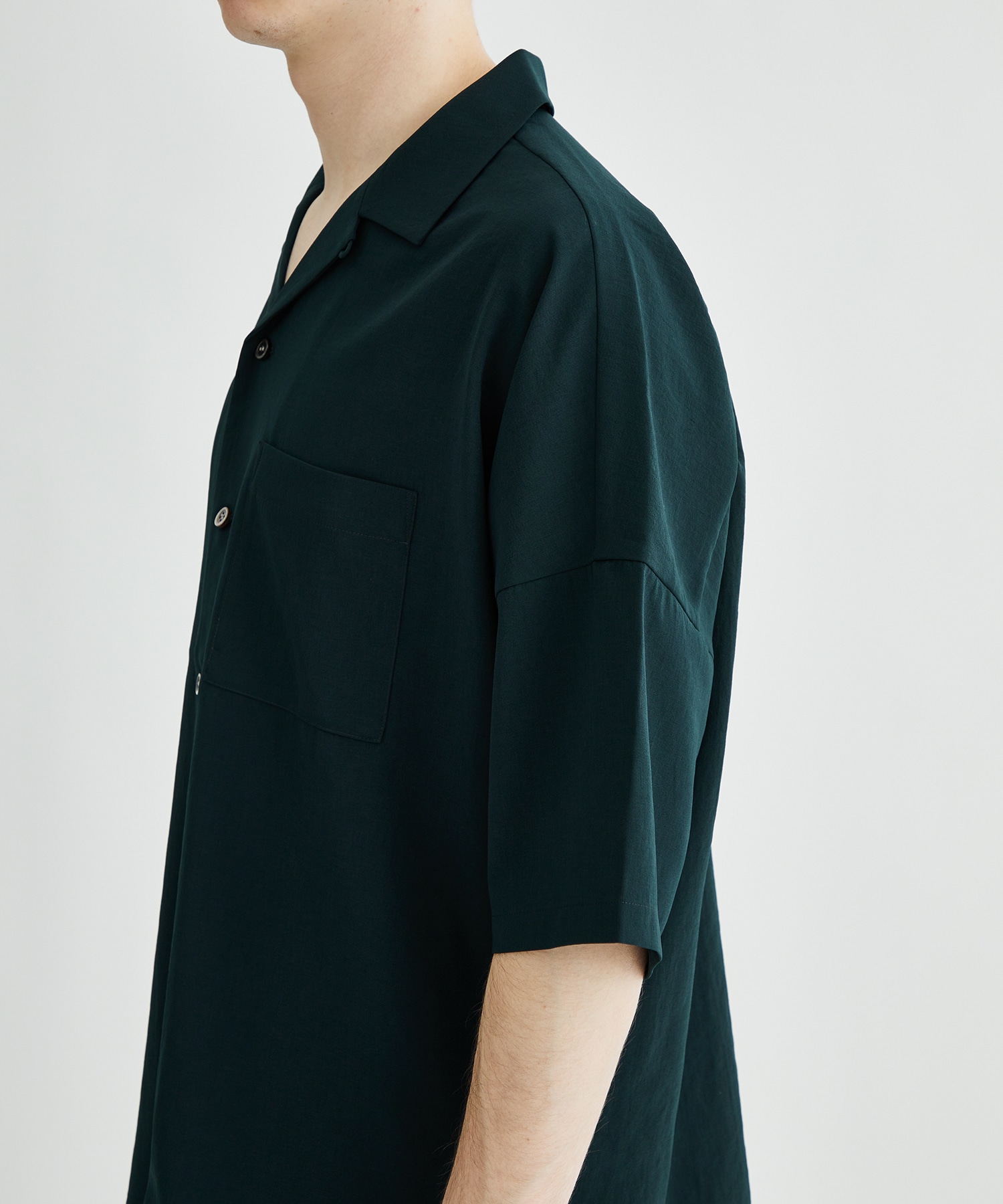 EX.DROP SHOULDER OPEN COLLAR S/S SH ATTACHMENT
