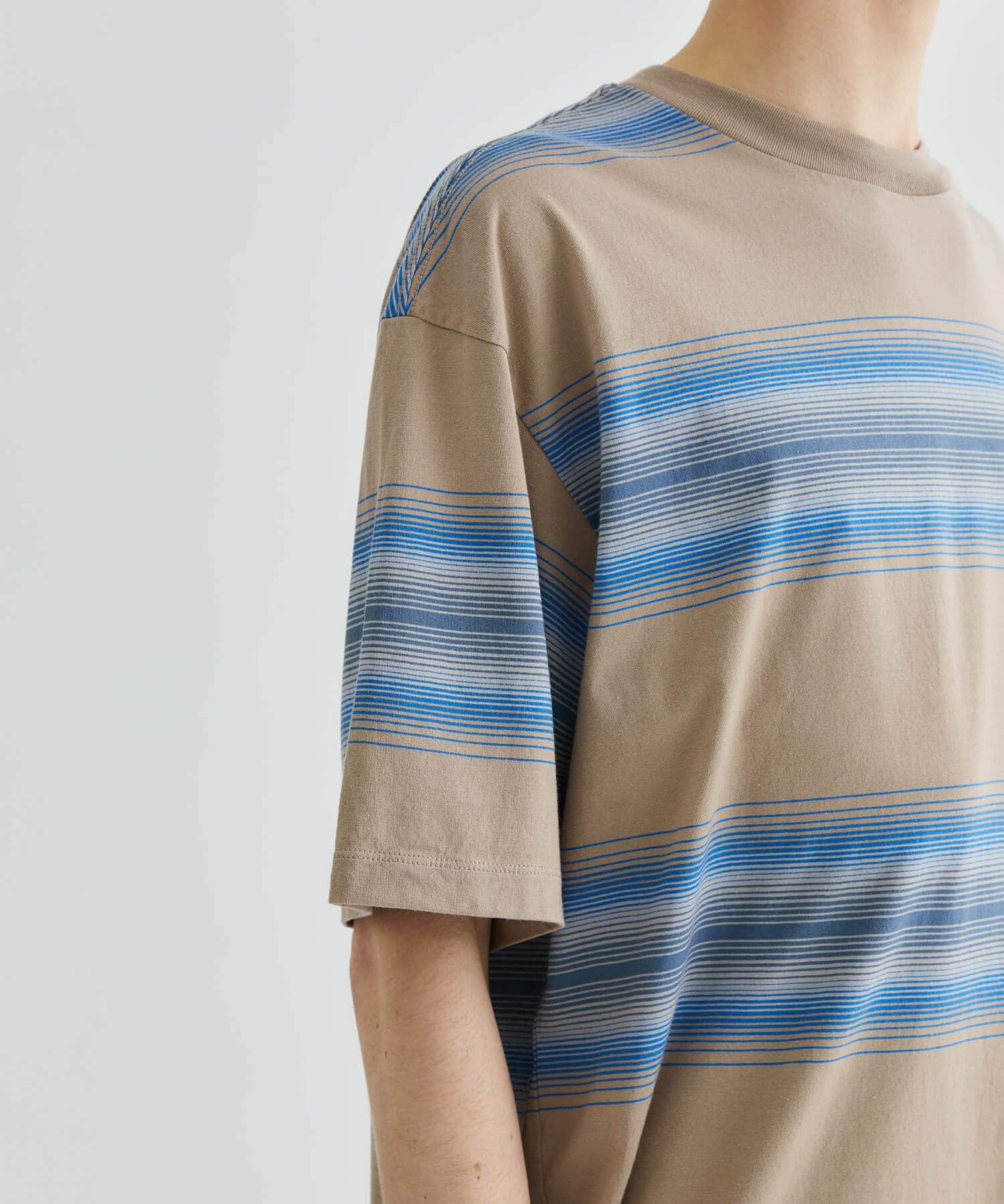 OMBRE BORDER S/S TEE｜UNUSED