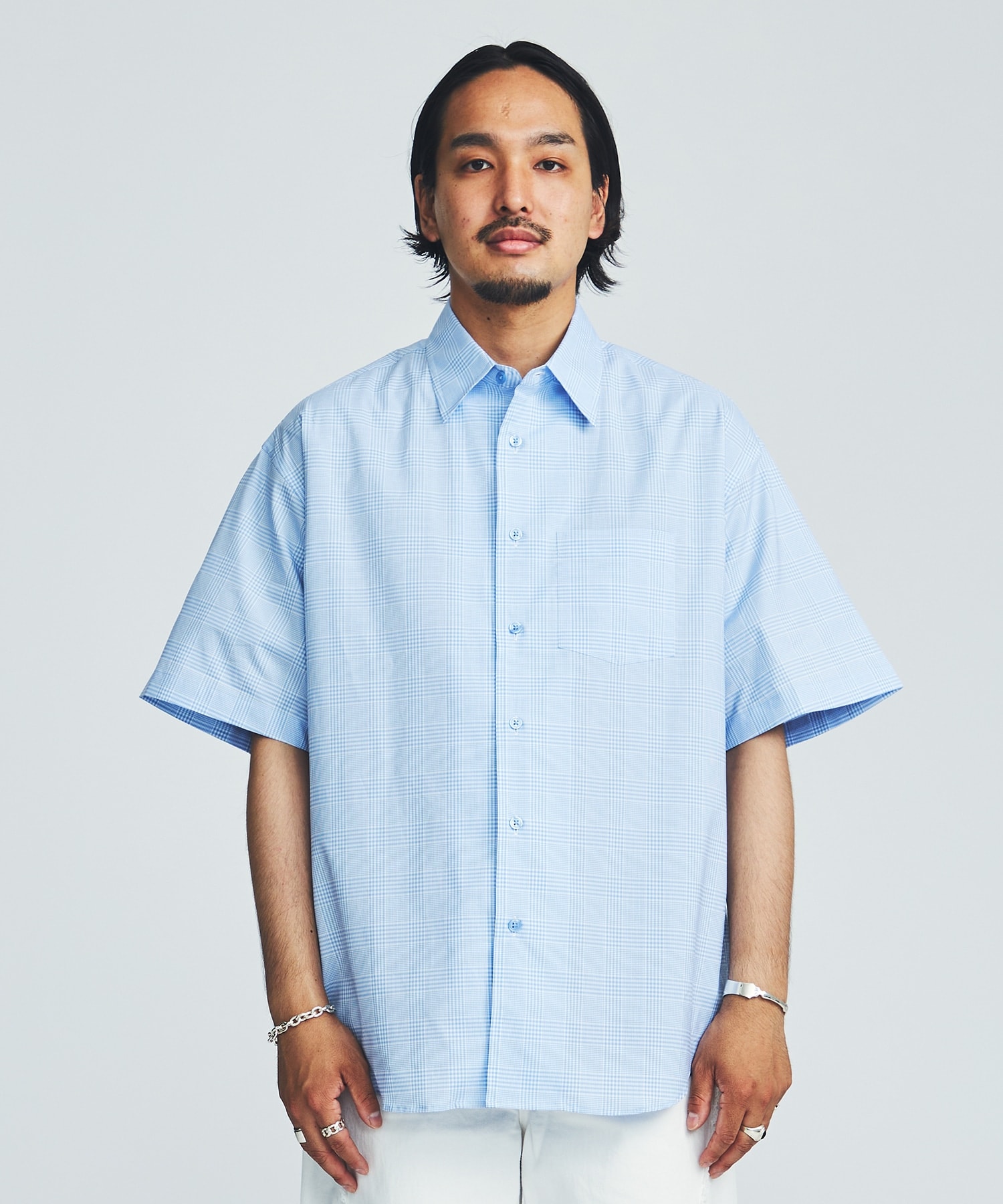 EX.S/S SHIRT(3 CHECK): ALLEGE: MENS｜ STUDIOUS ONLINE公式通販サイト