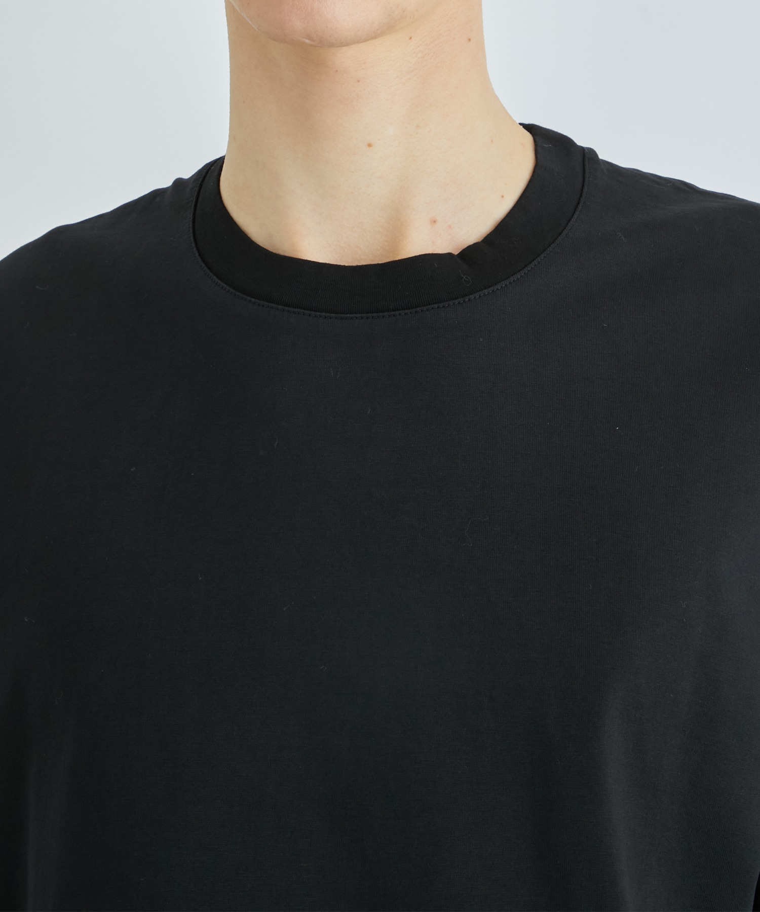 <別注>GIZA SILKY S/S TEE ATTACHMENT