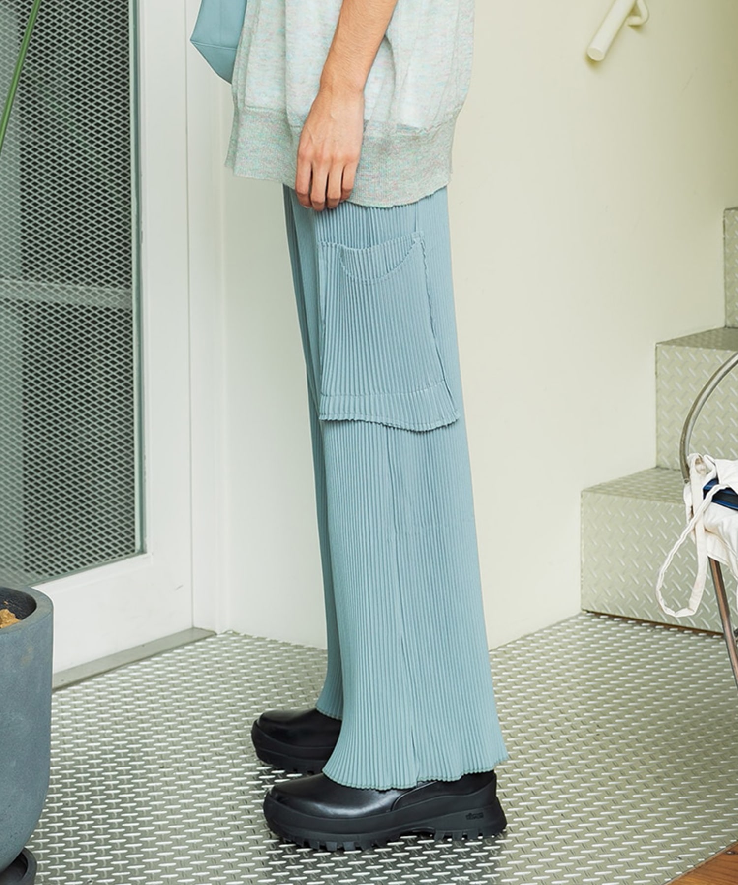 EX.PLEAT CARGO PANTS