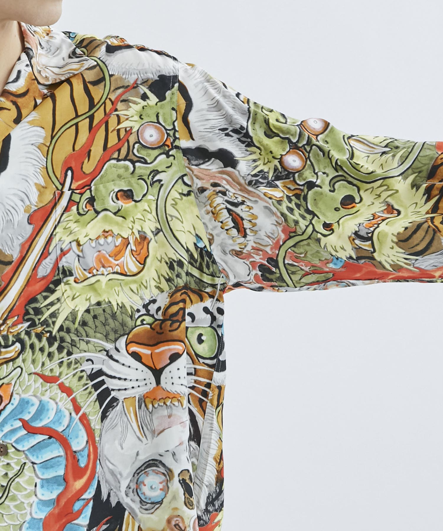 TIM LEHI / HAWAIIAN SHIRT L/S ( TYPE-1 ) WACKO MARIA