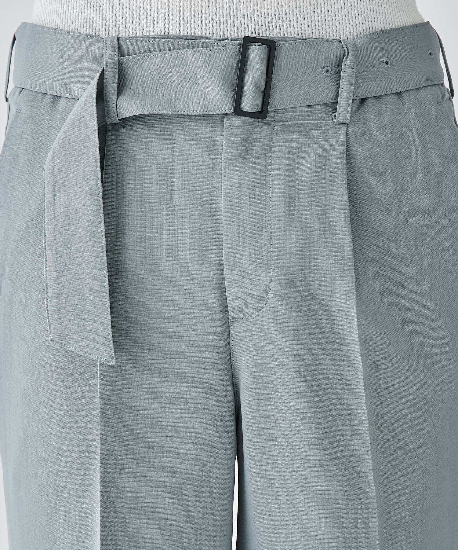 <CITY>BELTED SLACKS STUDIOUS