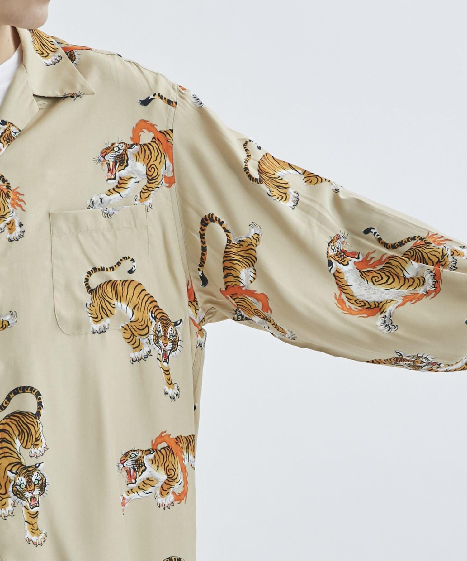 TIM LEHI / HAWAIIAN SHIRT L/S ( TYPE-5 )｜WACKO MARIA