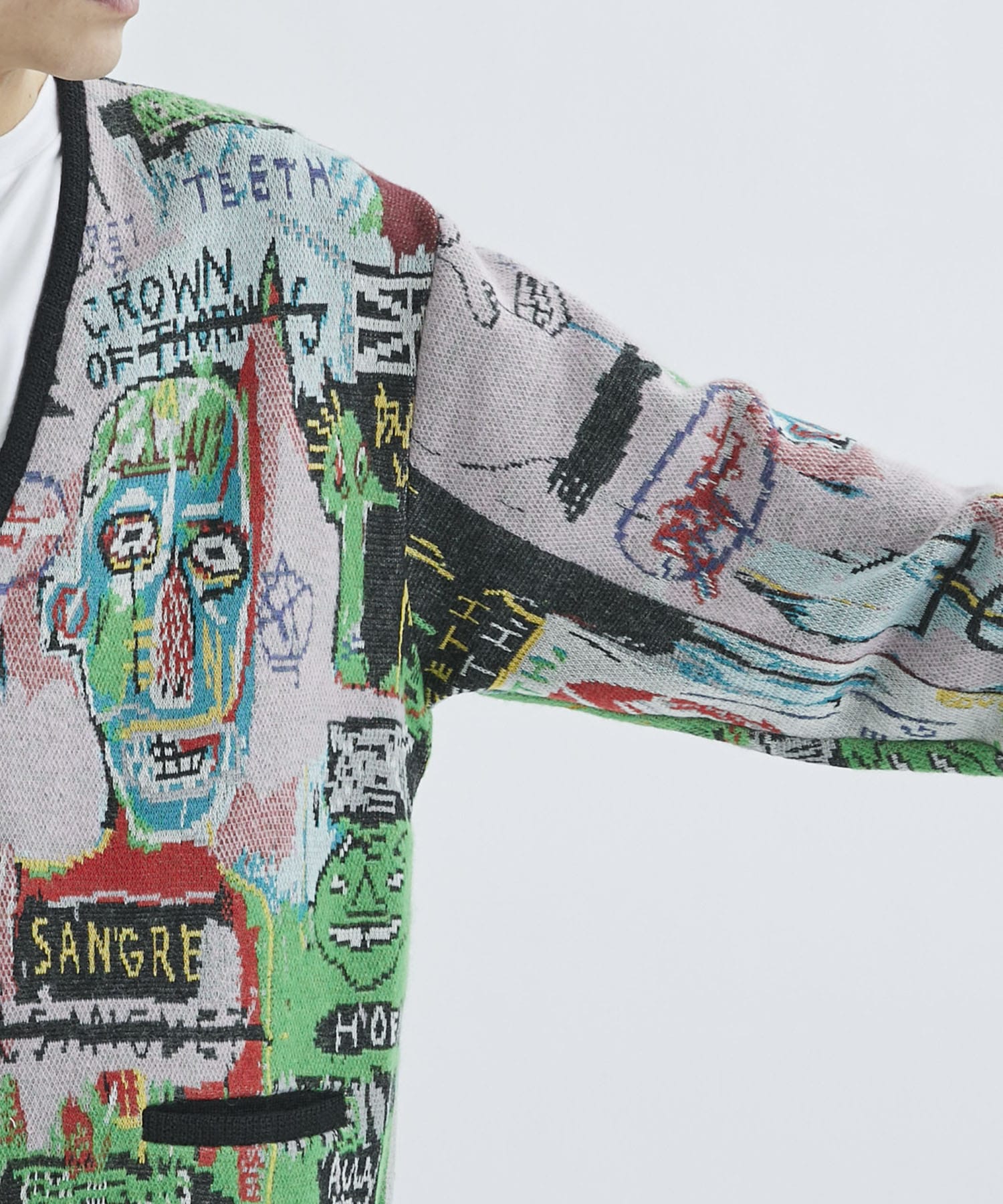 JEAN-MICHEL BASQUIAT / CARDIGAN ( TYPE-3 )｜WACKO MARIA