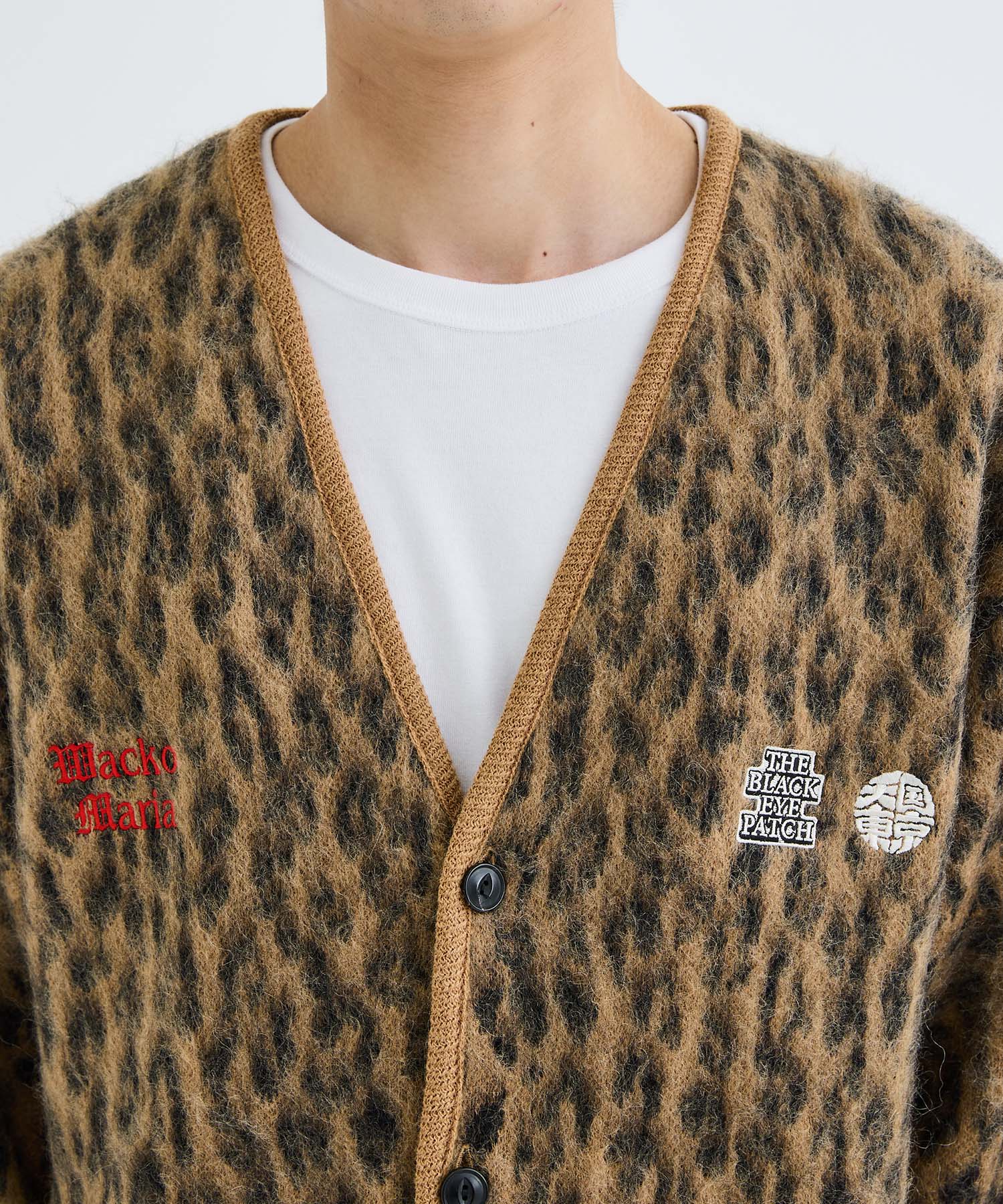 BlackEyePatch / LEOPARD MOHAIR CARDIGAN｜WACKO MARIA