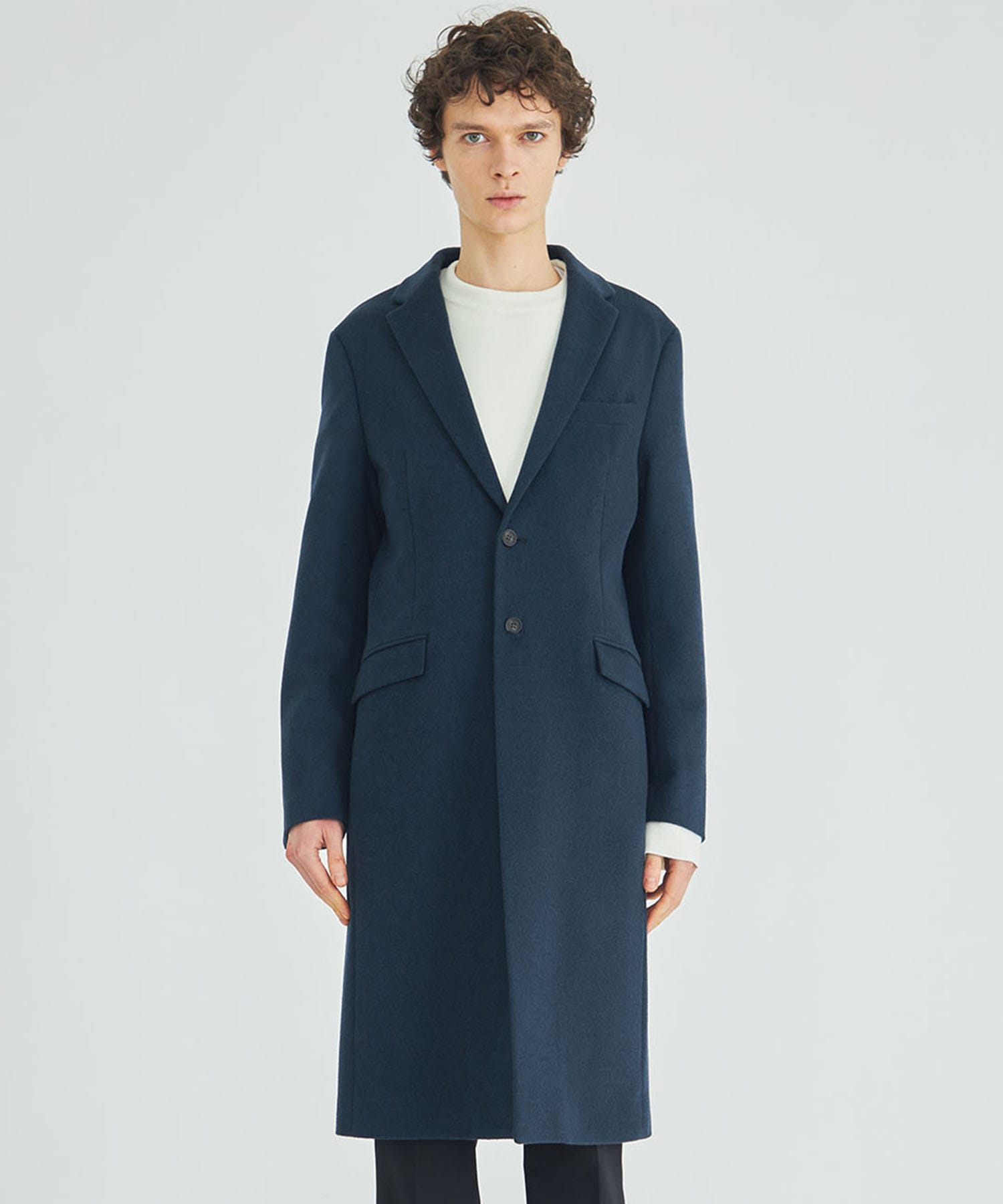 CASHMERE SINGLE CHESTER COAT | BESPOKE TOKYO