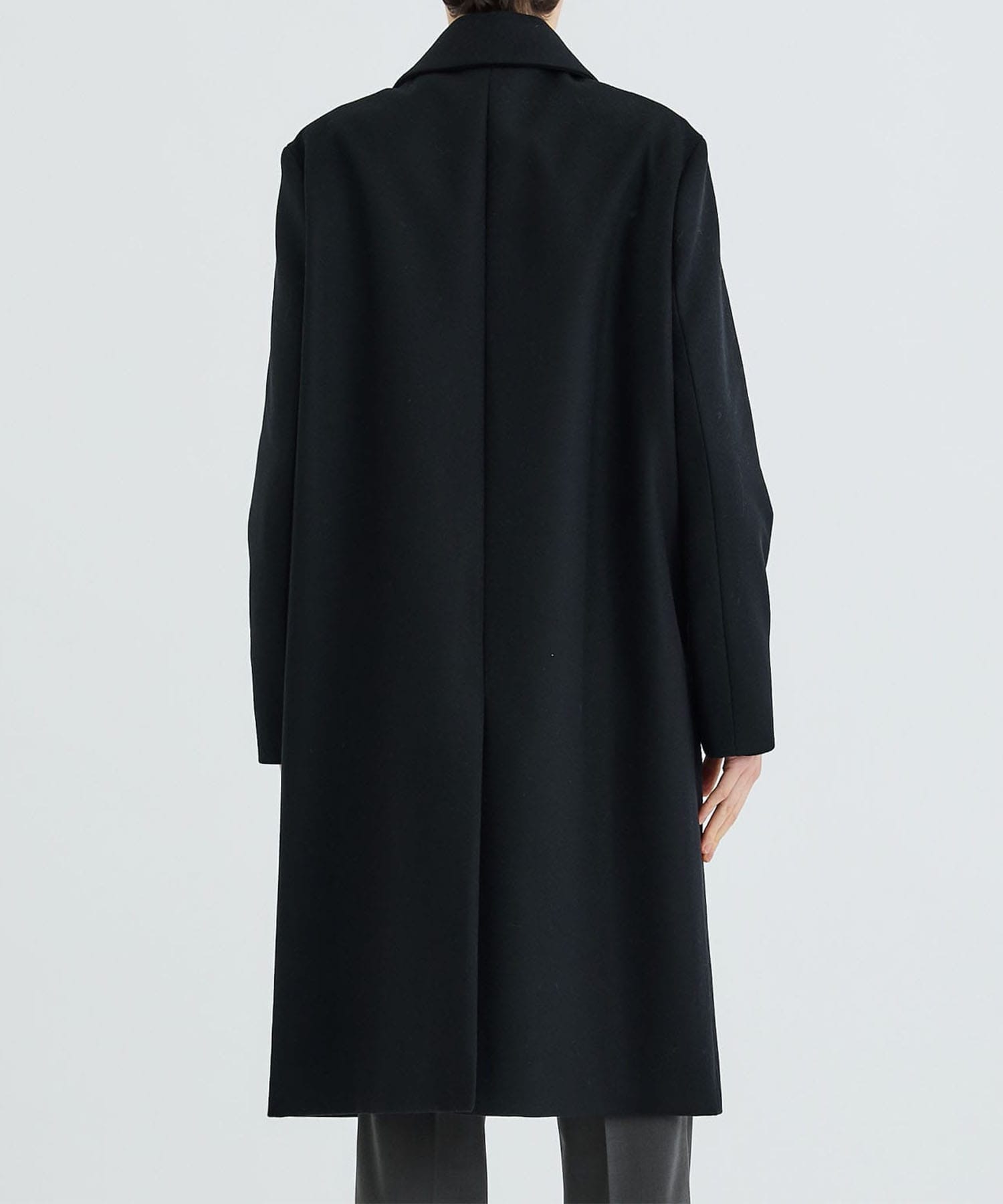 別注〉WOOL CASHMERE BALMACAAN COAT | ATTACHMENT