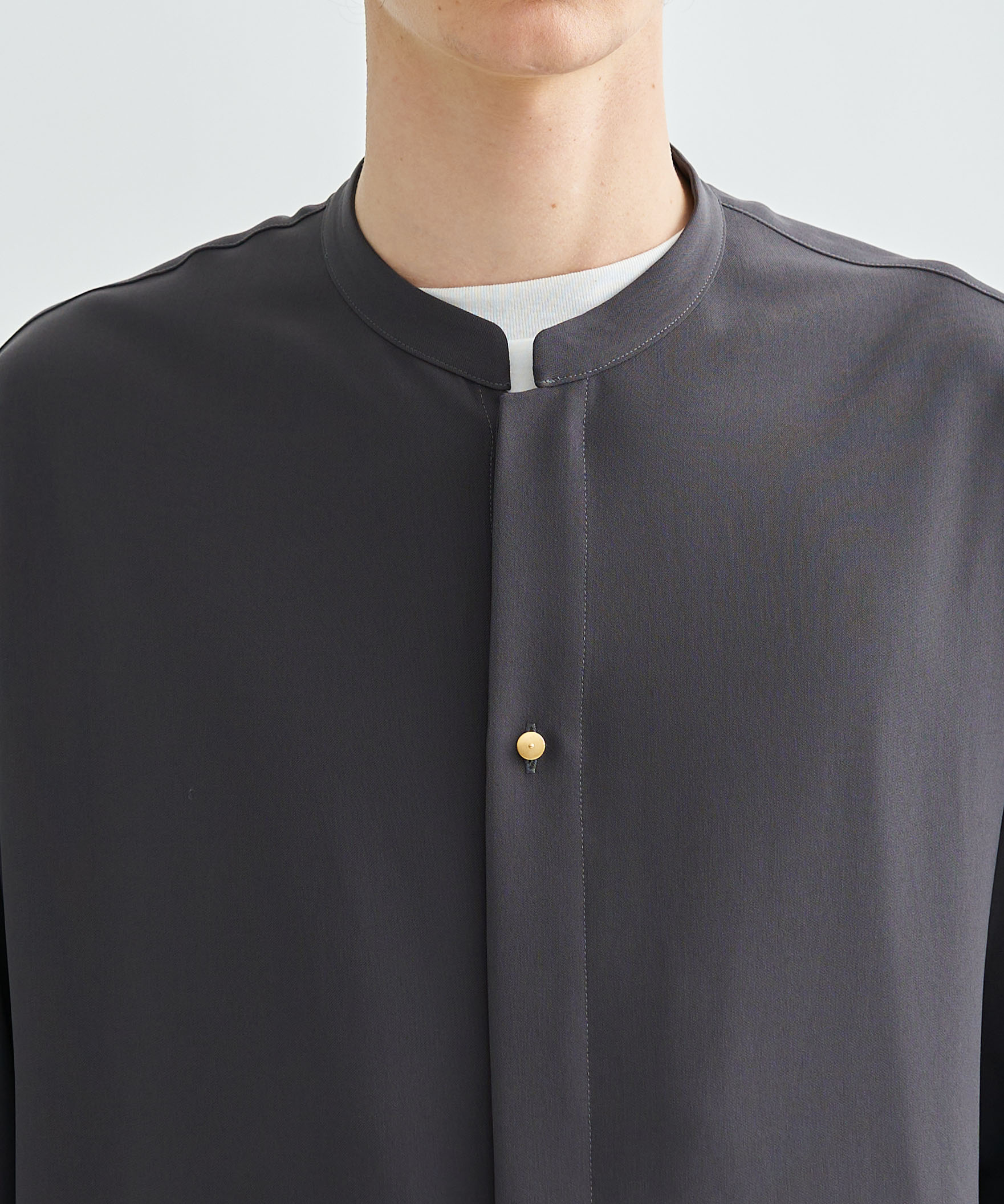 Bnad Collar Shirt Blouson｜CULLNI