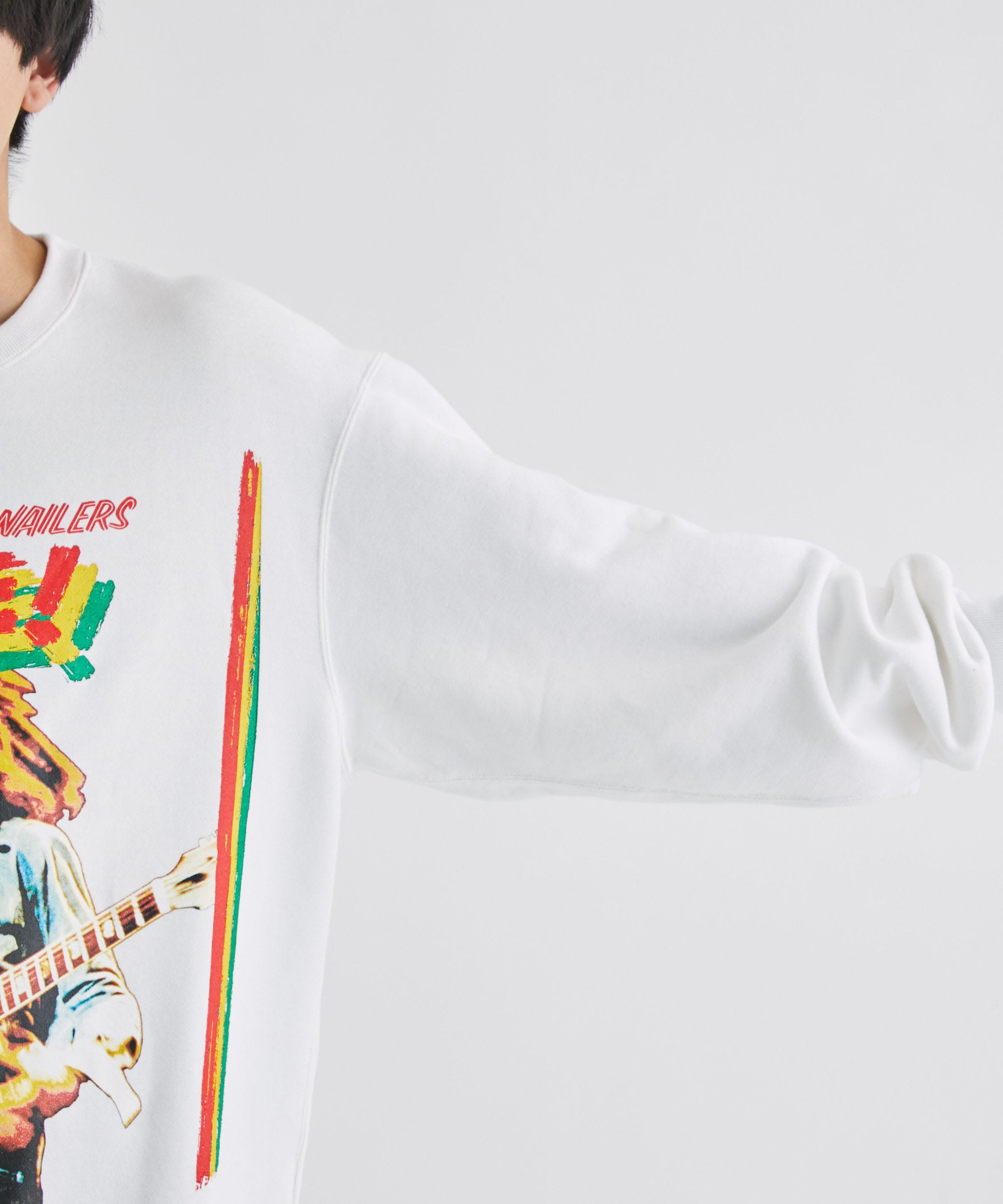 BOB MARLEY / MIDDLE WEIGHT CREW NECK SWEAT SHIRT