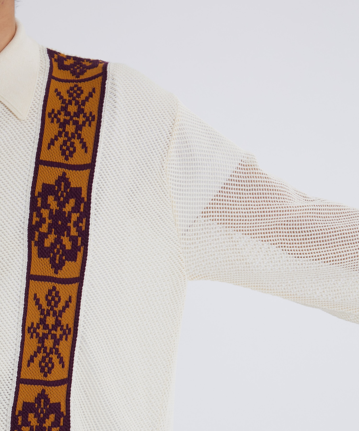 Mesh knit shirt | TOGA VIRILIS