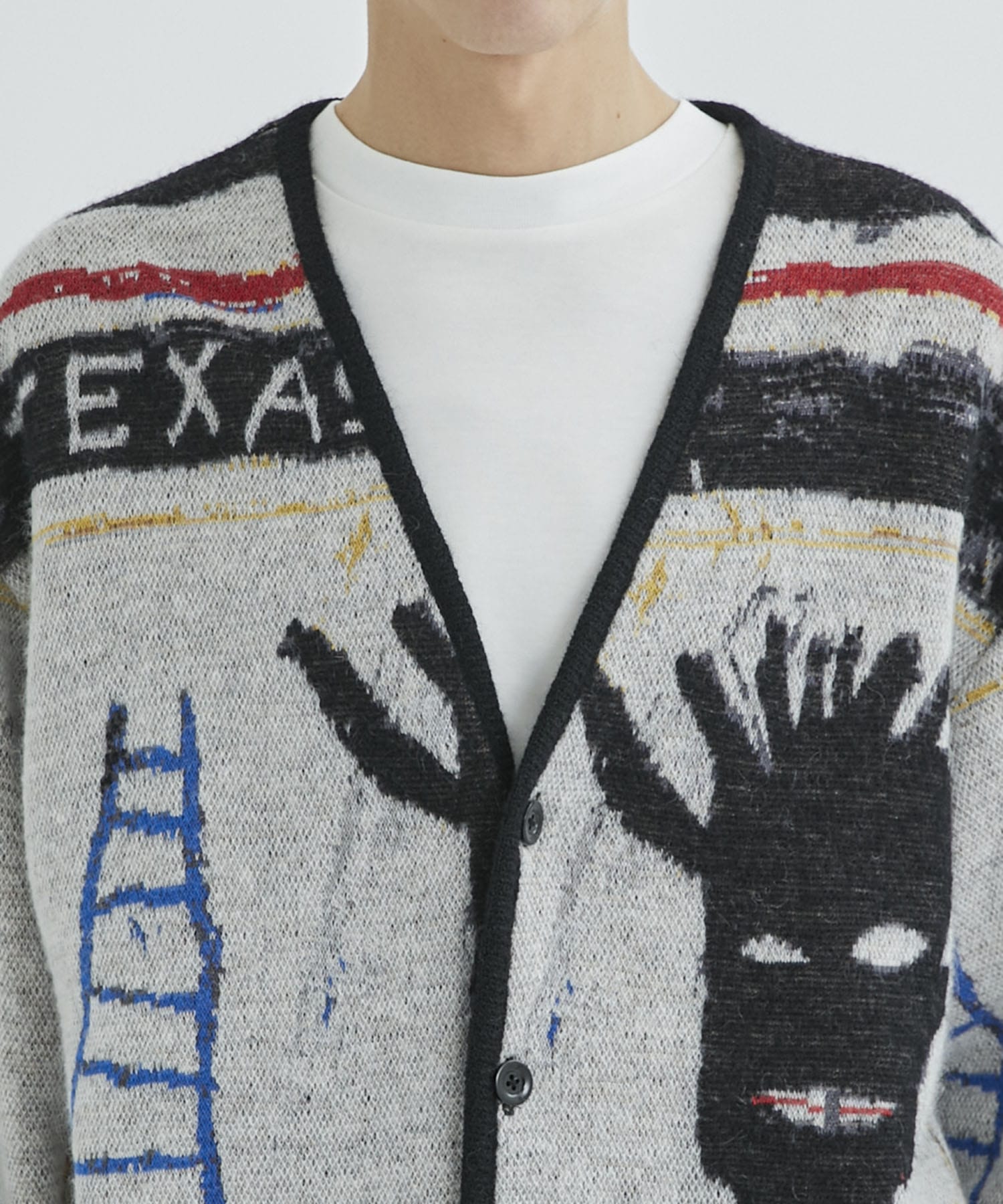 JEAN-MICHEL BASQUIAT / CARDIGAN ( TYPE-1 )｜WACKO MARIA