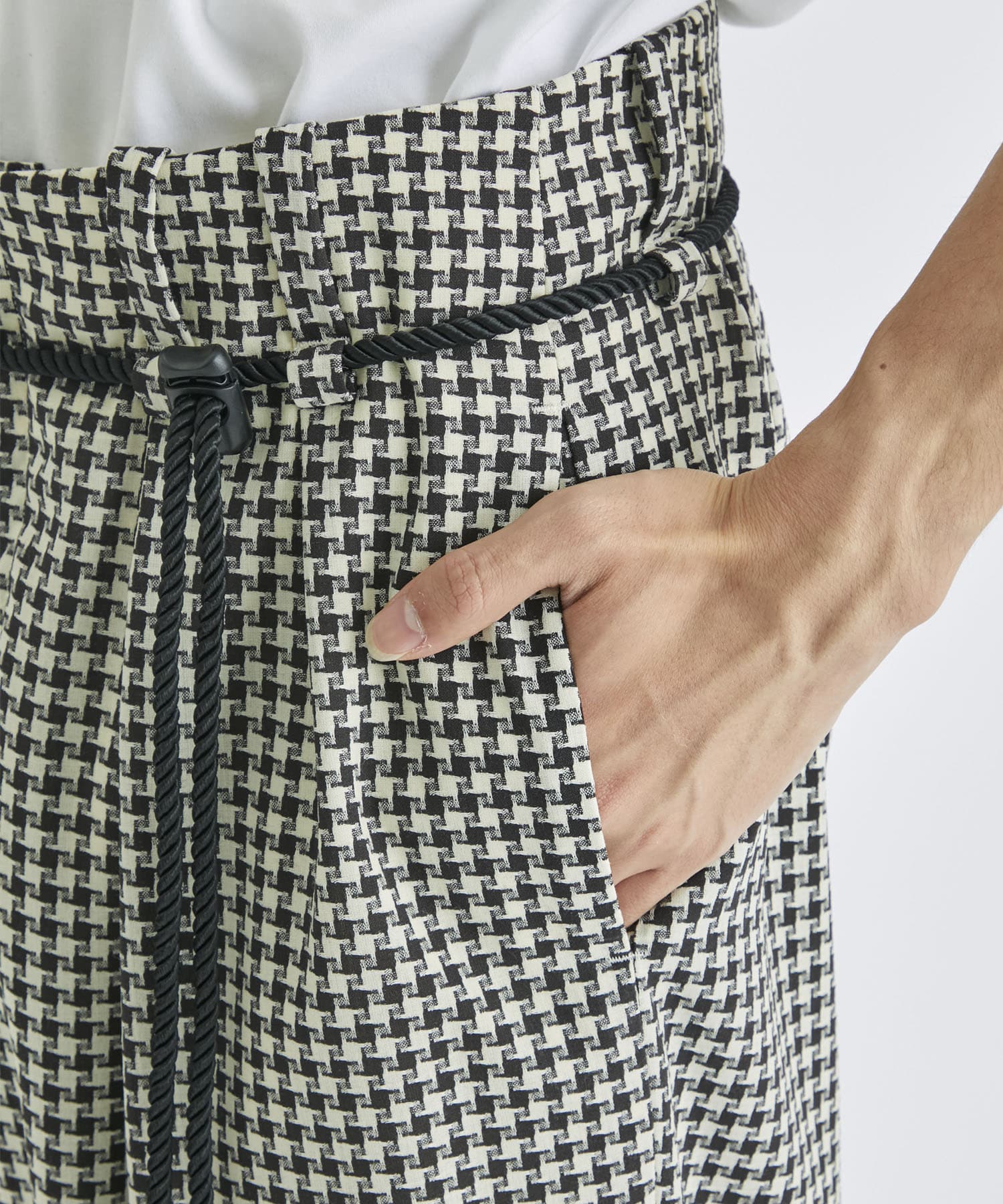 Houndstooth slacks | ETHOSENS