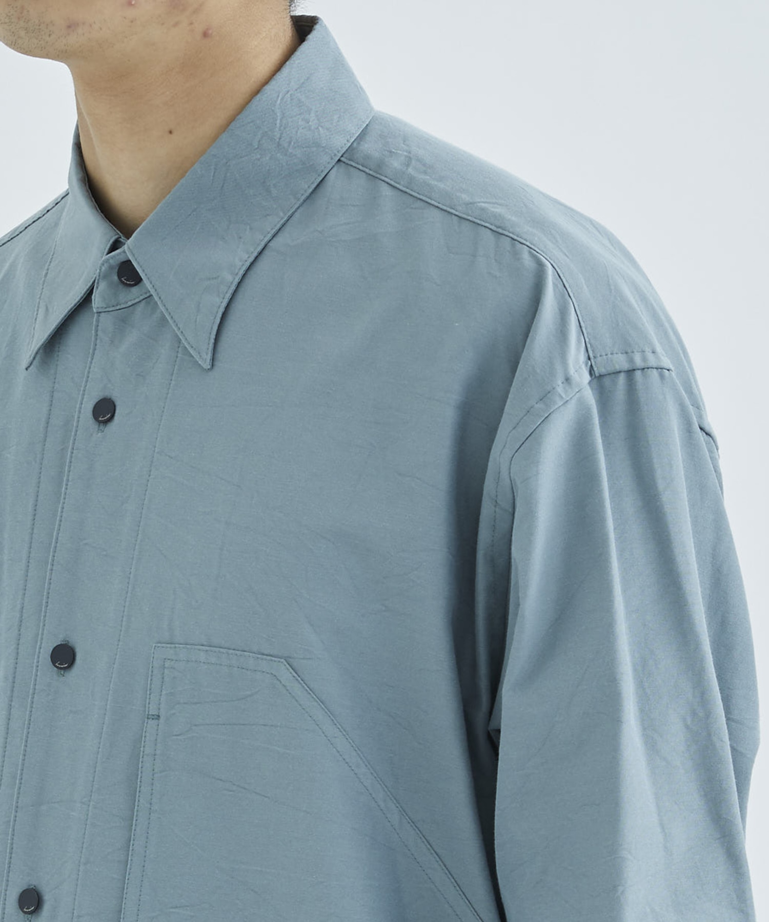 WIDE POCKETS SHIRT BLOUSON | IRENISA