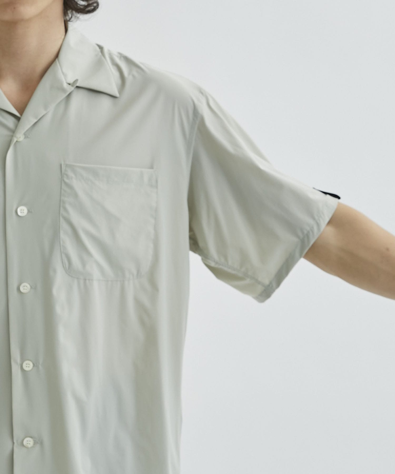 OPEN COLLAR S/S SHIRTS N.HOOLYWOOD