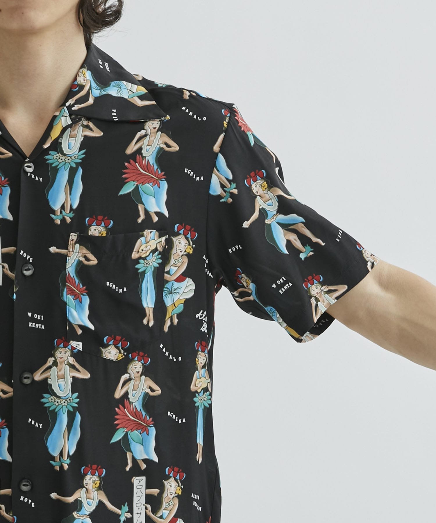 HULA GIRL SHIRTS Aloha Blossom