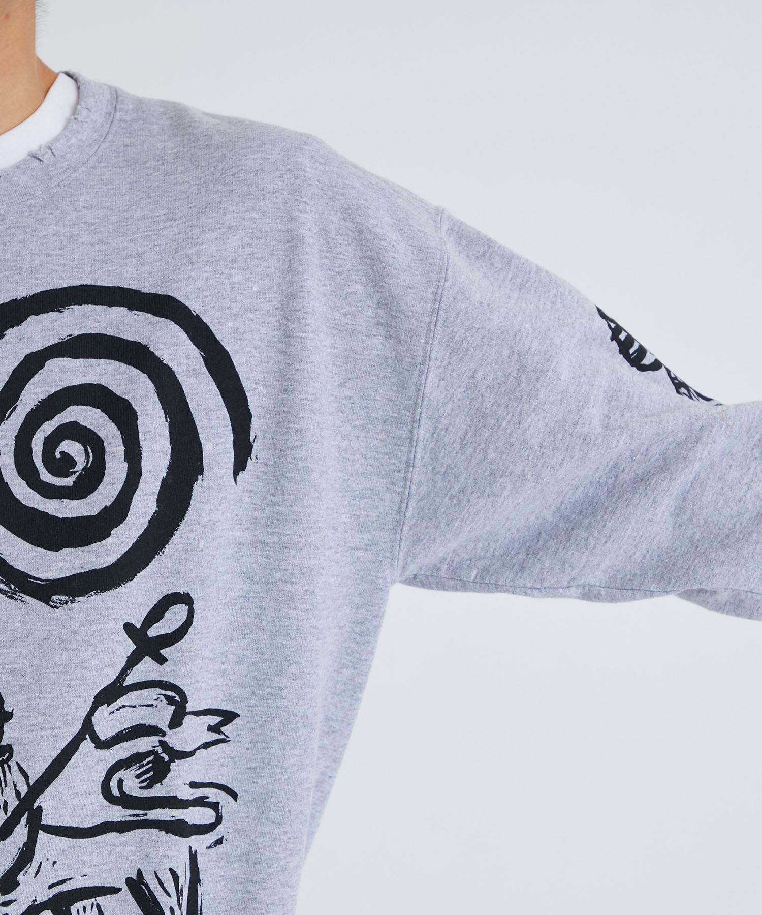 vintage basic long sleeve sweatshirt