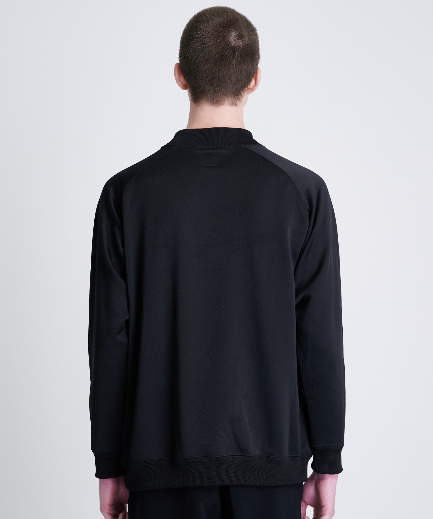 L/S Mock Neck Tee - C/PE Bright Jersey NEEDLES