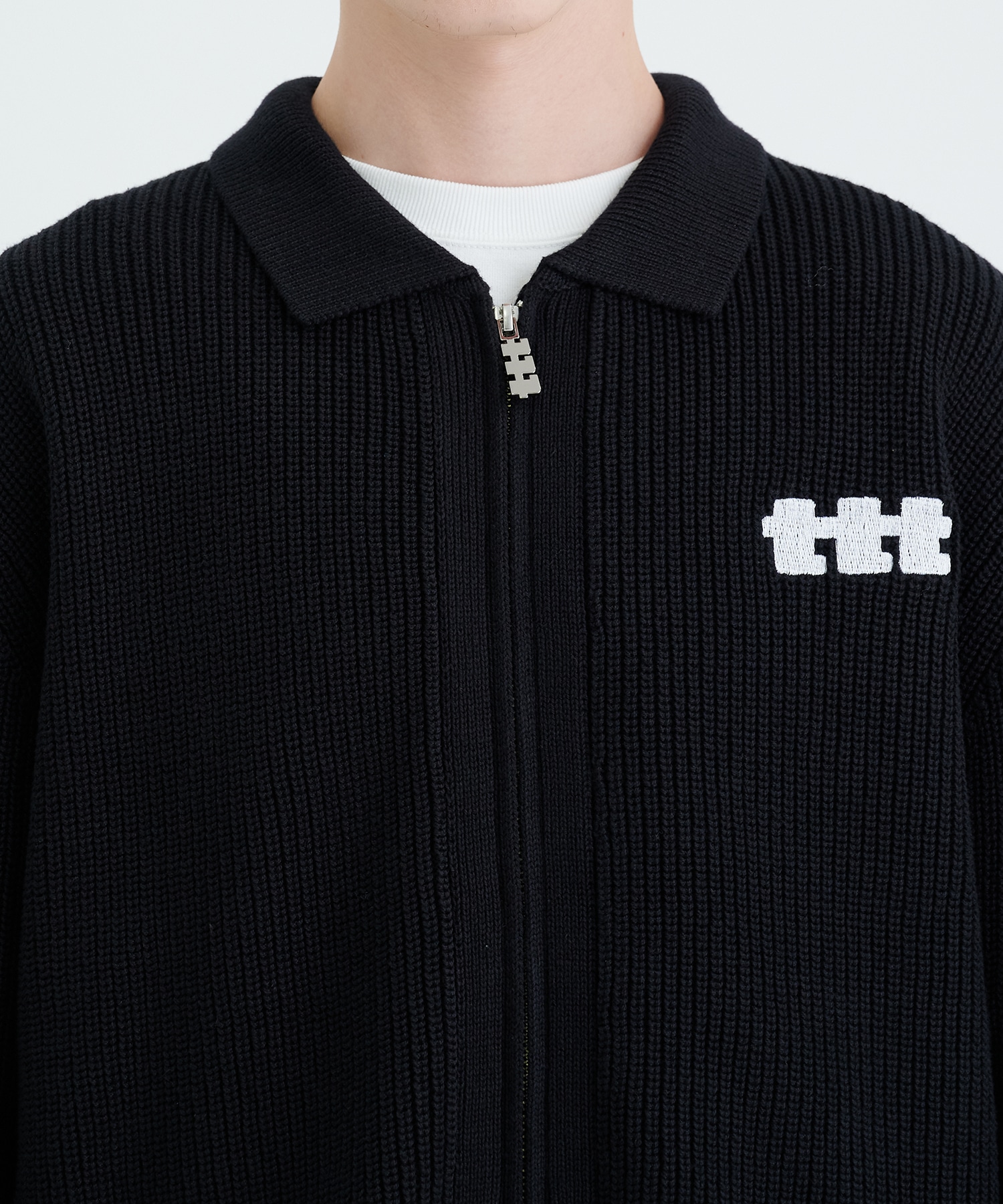 TTT MSW New standard zip up cardigan