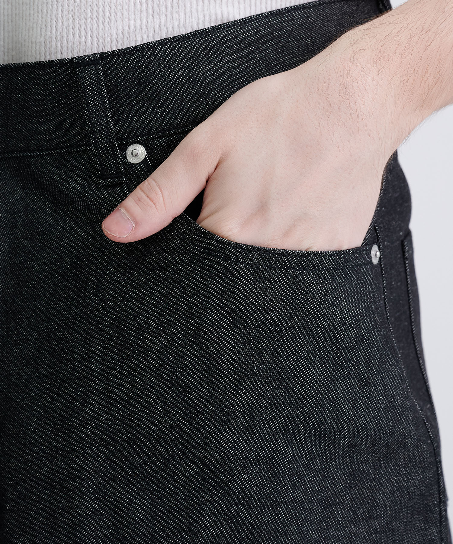 RIGID DENIM WIDE PANTS｜JOHN LAWRENCE SULLIVAN