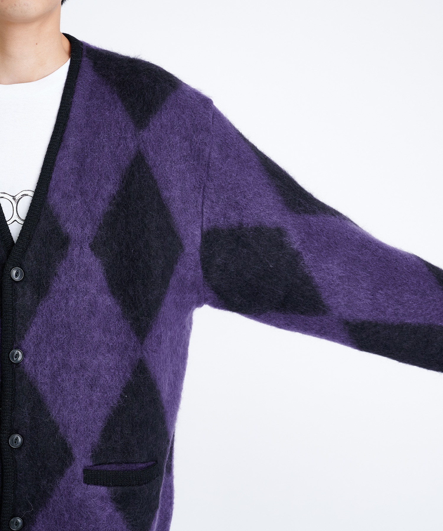 DIAMOND MOHAIR CARDIGAN｜WACKO MARIA