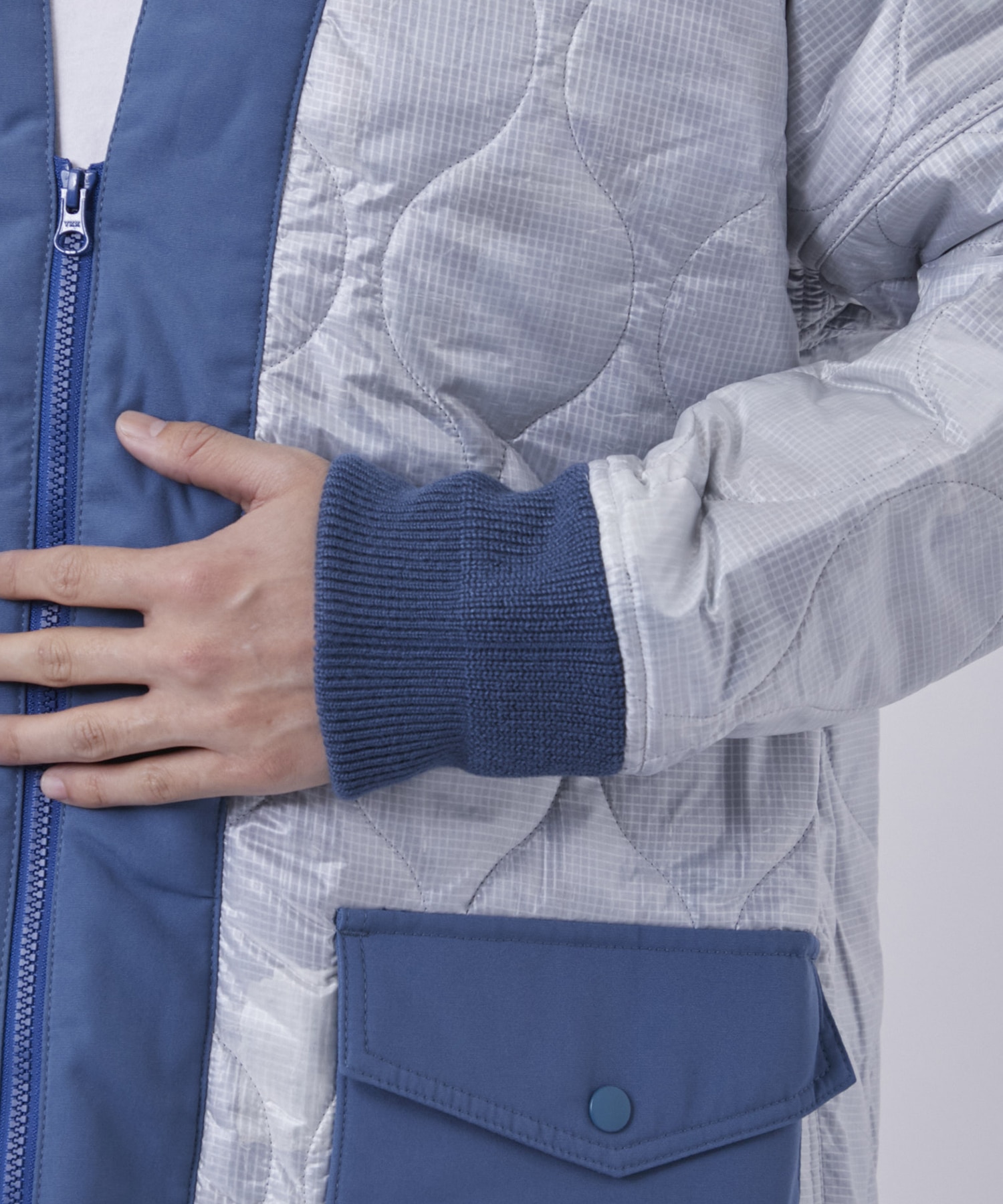 QUILTED HAORI JACKET FDMTL