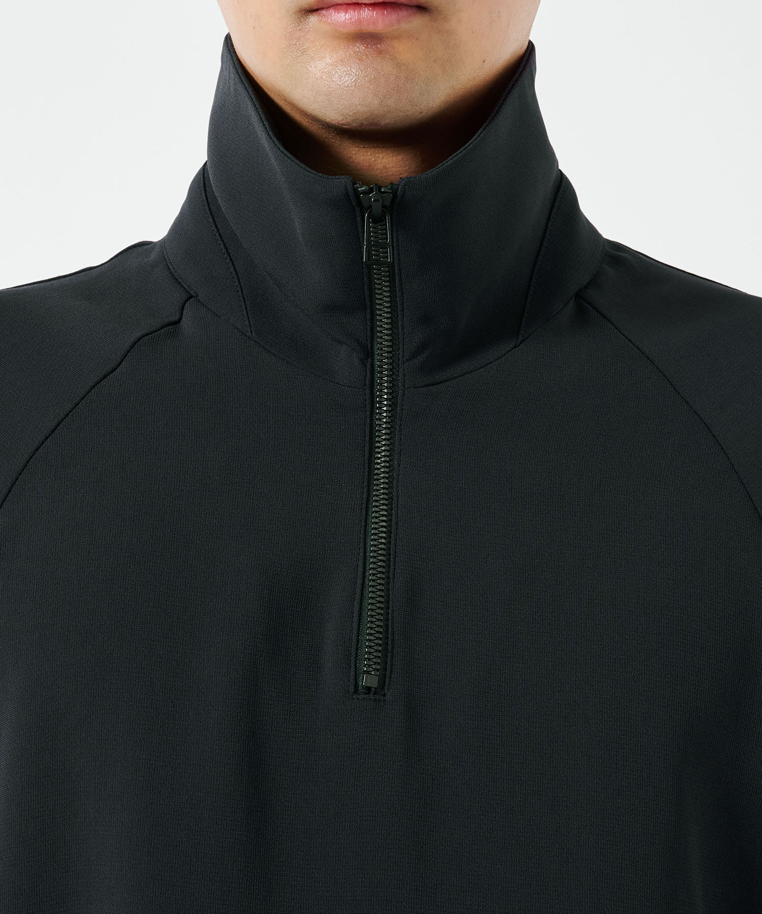ESSENTIAL HALF ZIP SWEAT SHIRTS STUDIOUS