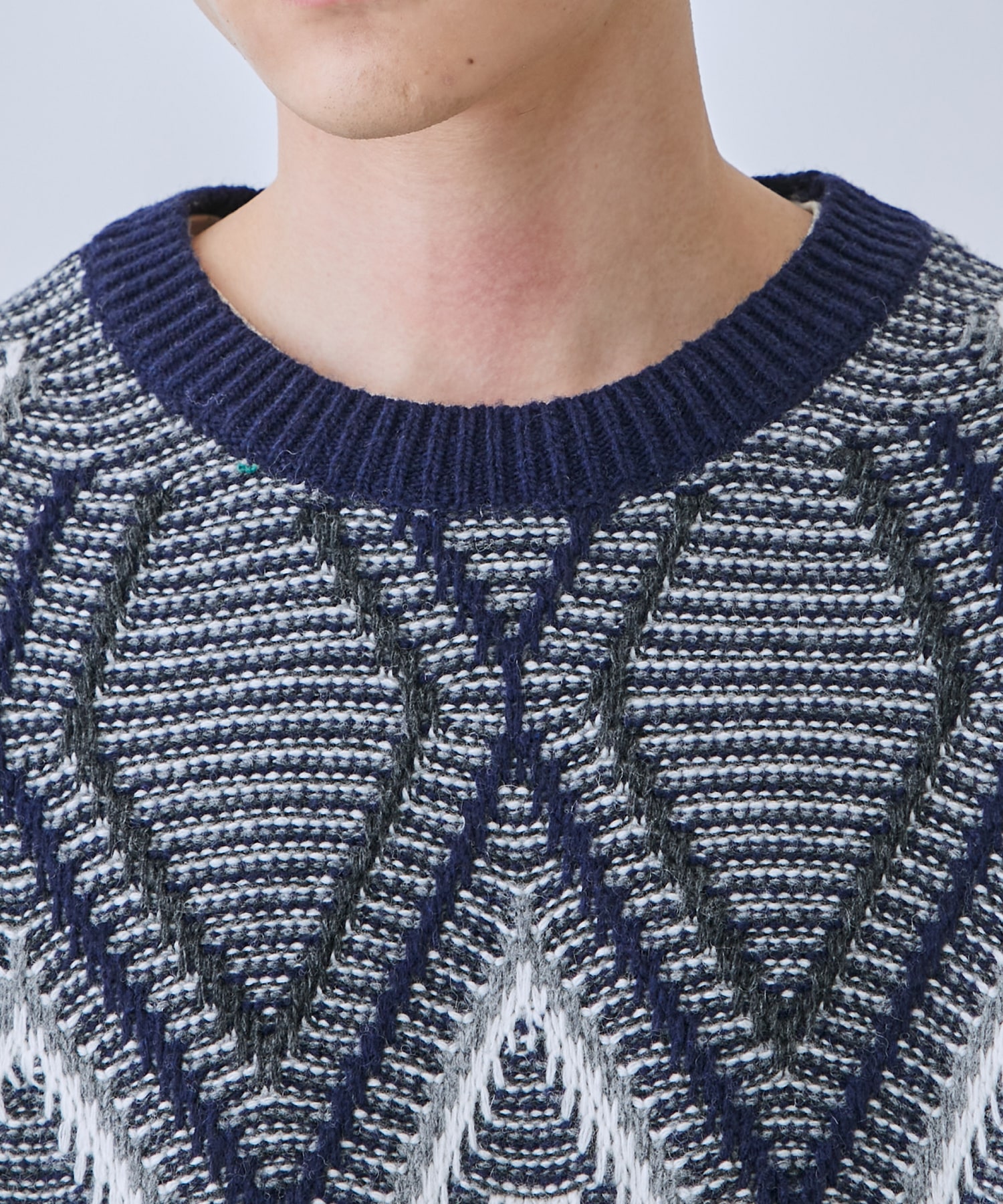 Diamond pull over knit TTT MSW