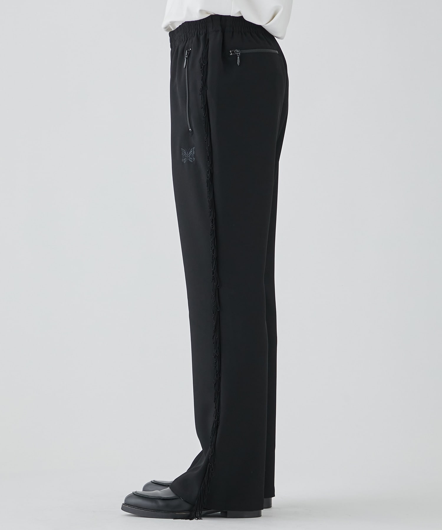 Fringe Boot-Cut Track Pant - Poly Kersey | NEEDLES
