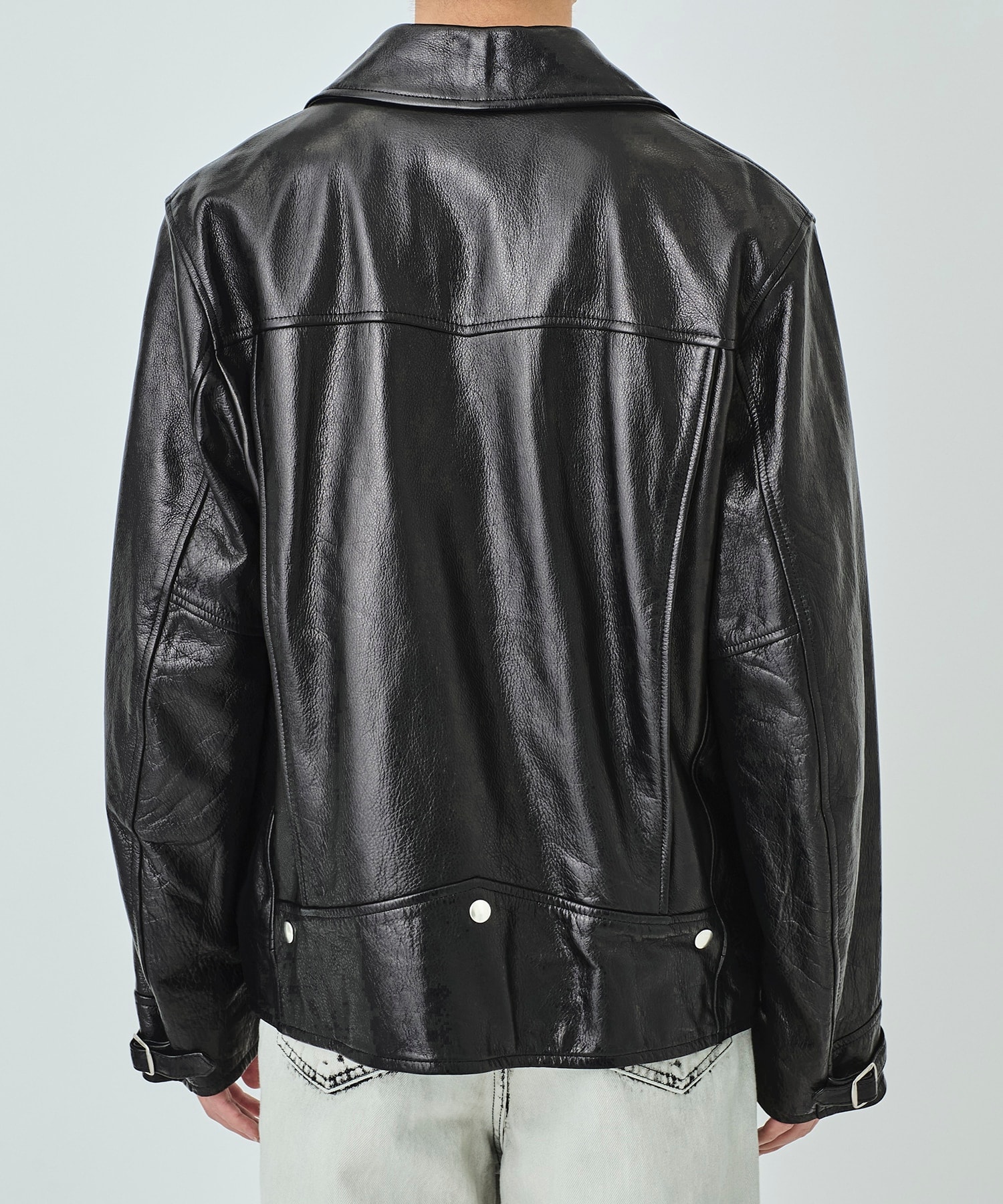 DOUBLE RIDERS LEATHER JACKET ( TYPE-2 )