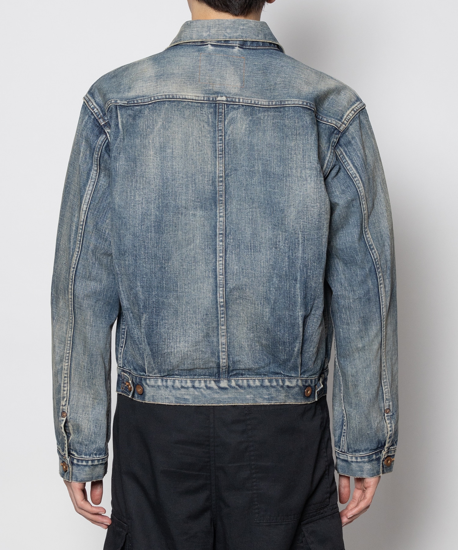 FADED MODERN DENIM JACKET SUGARHILL