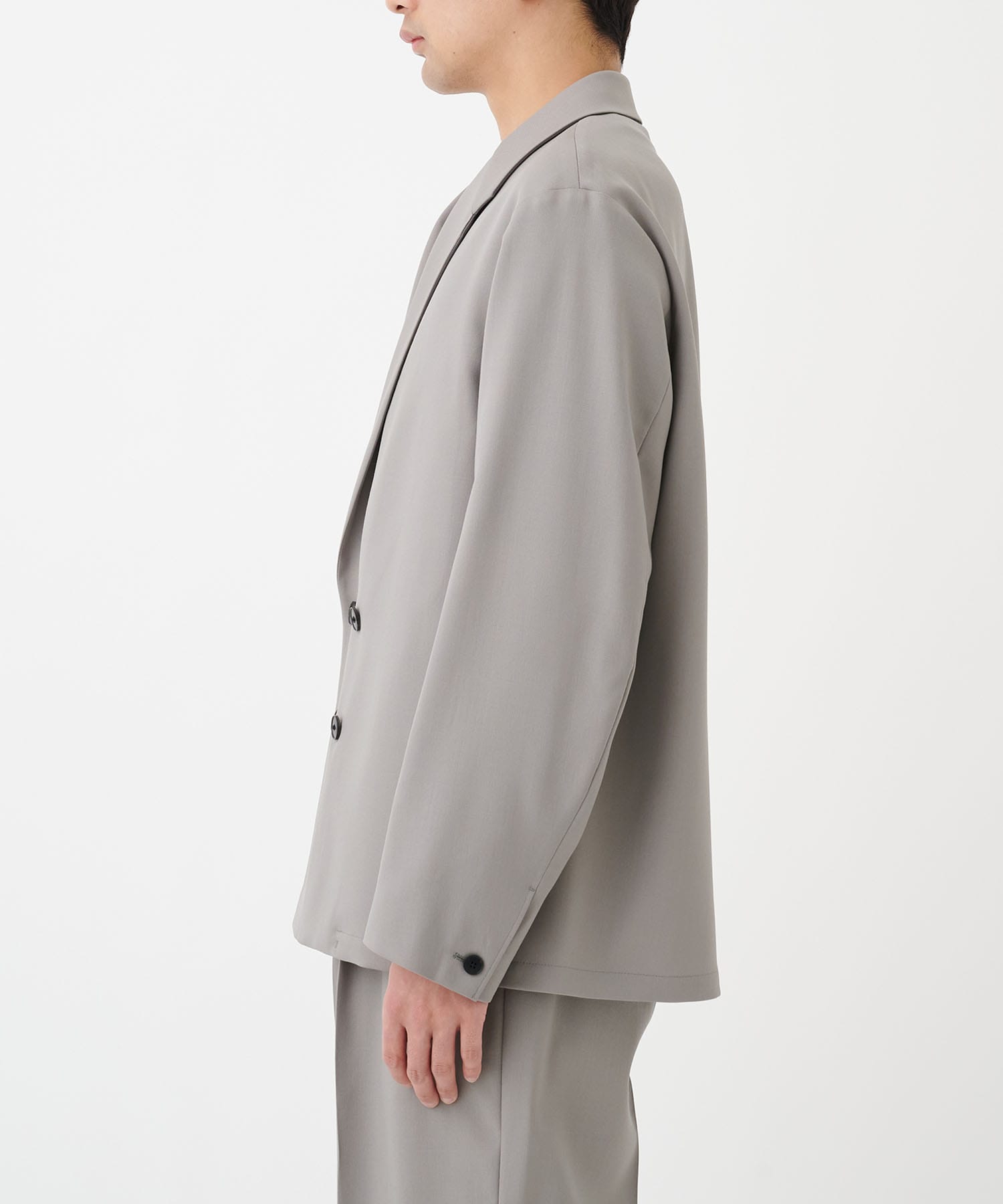 NO SEASON WASHABLEWOOL JACKET STUDIOUS
