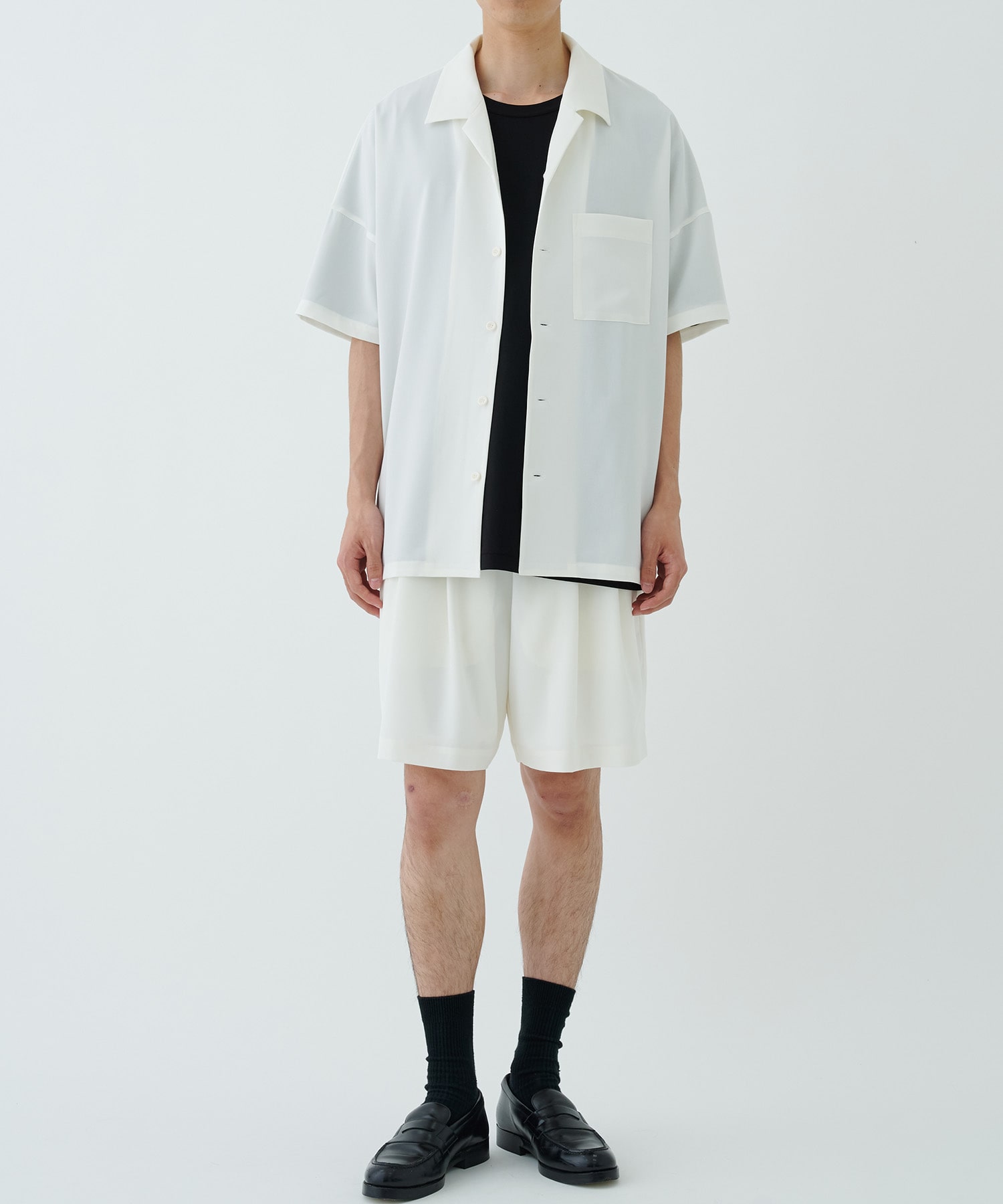 〈別注〉Drop Shoulder S/S shirts ATTACHMENT