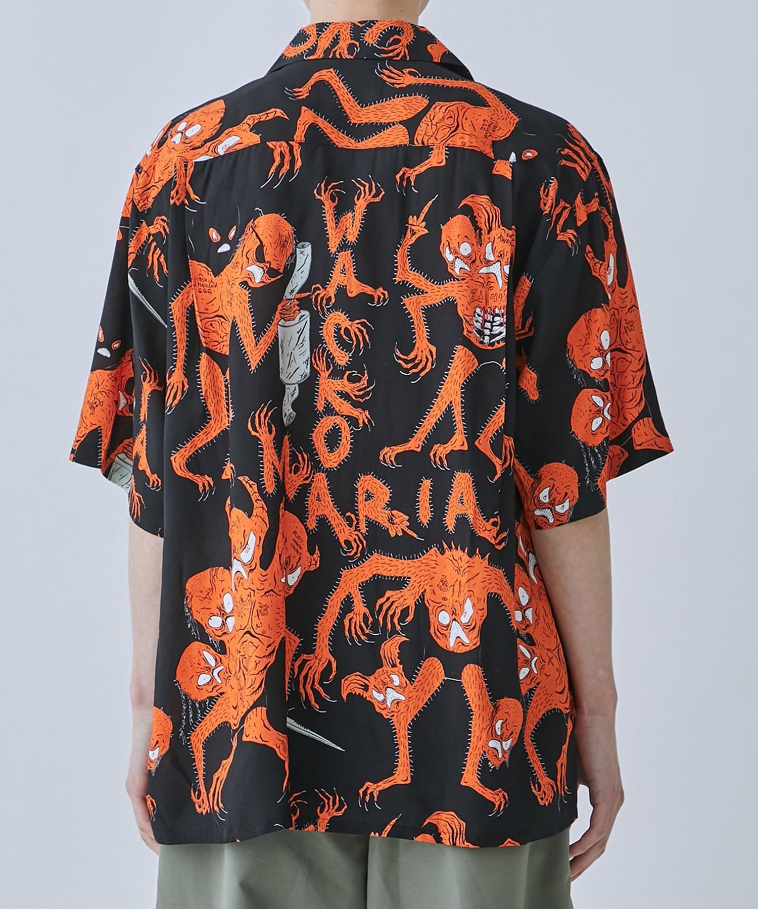 NECK FACE / HAWAIIAN SHIRT S/S ( TYPE-4 ) WACKO MARIA