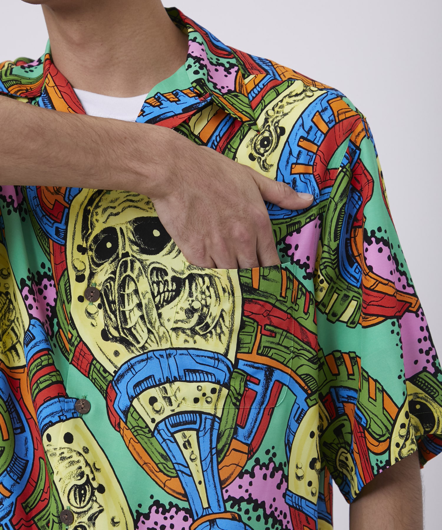 HAWAIIAN SHIRT S/S ( TYPE-5 ) WACKO MARIA