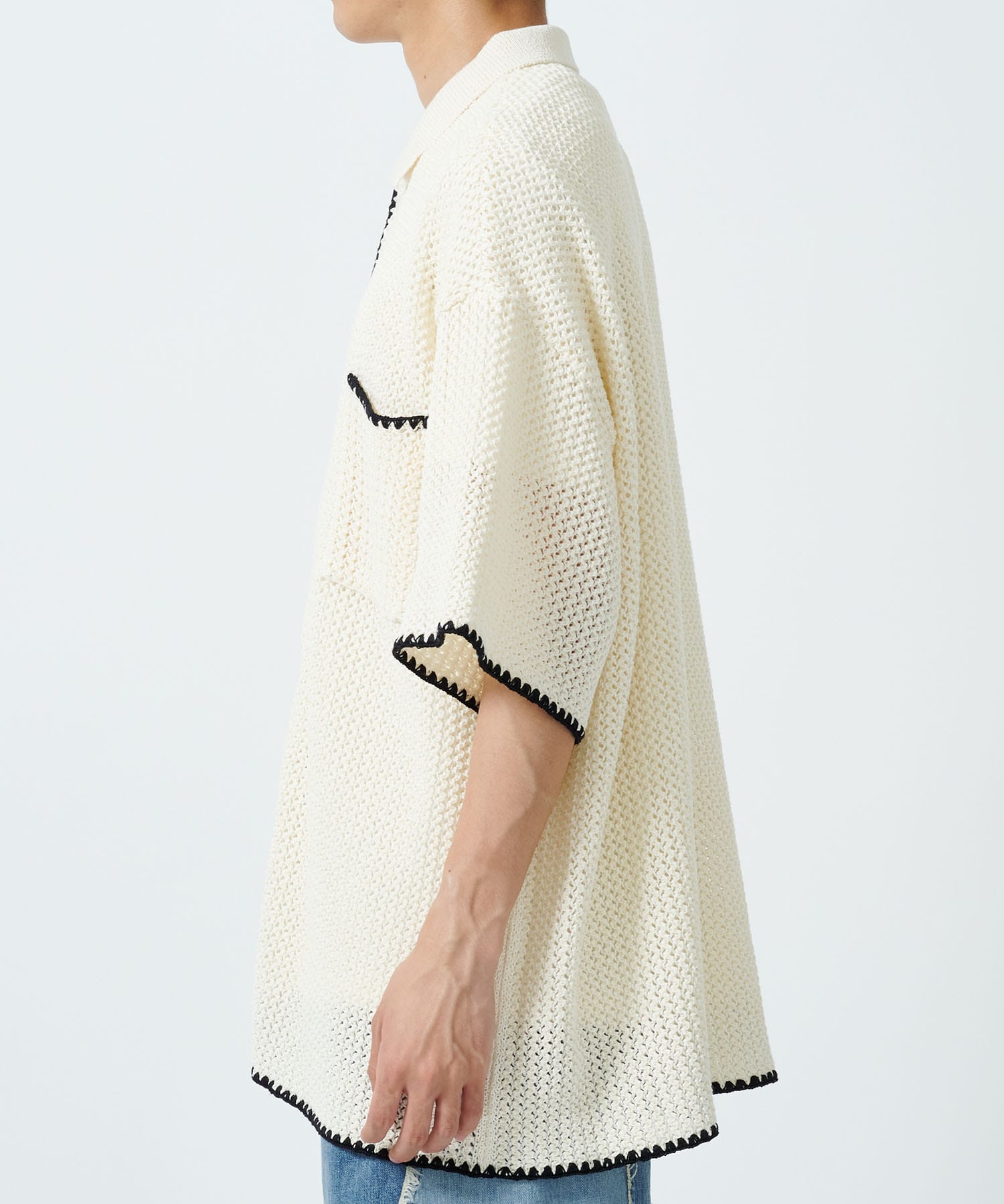 SHELL STITCH MESH KNIT SHIRTS DISCOVERED