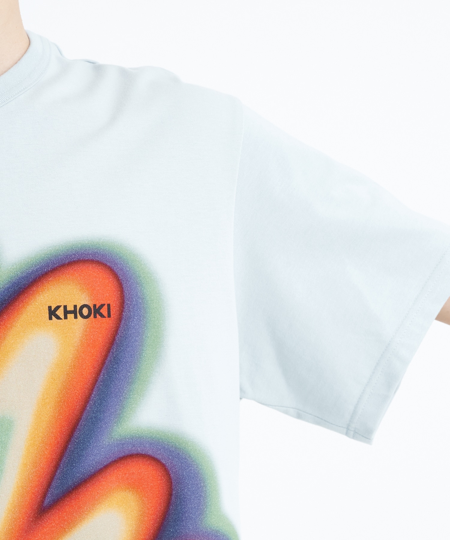 Printed T-shirt KHOKI