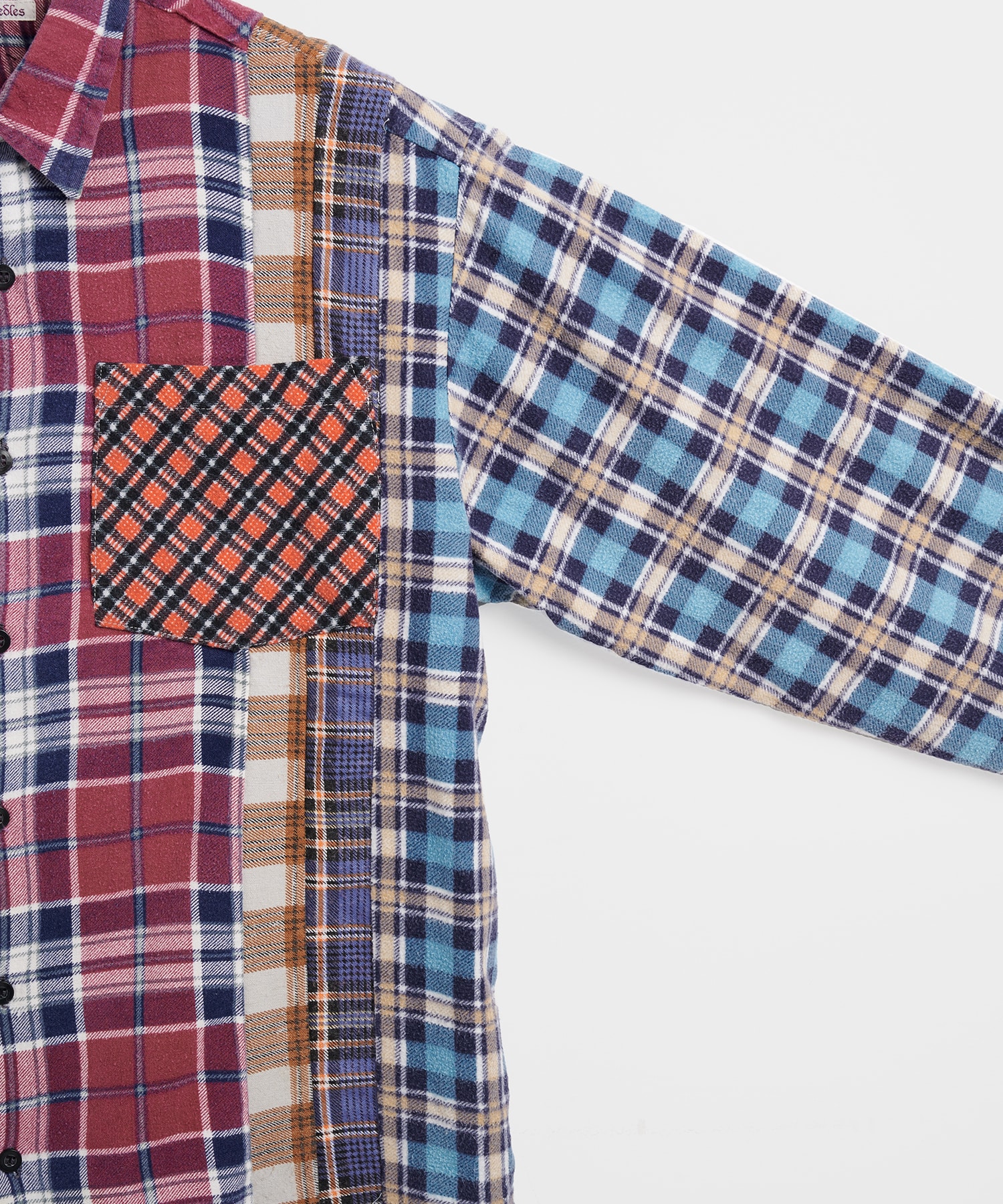 Flannel Shirt - 7 Cuts Shirts NEEDLES