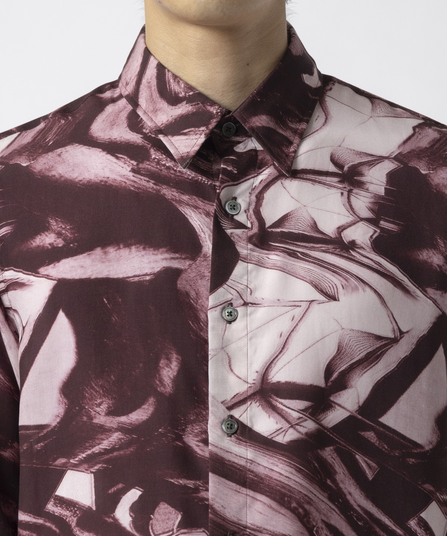 ALL OVER PRINT REGULAR COLLAR SHIRT JOHN LAWRENCE SULLIVAN