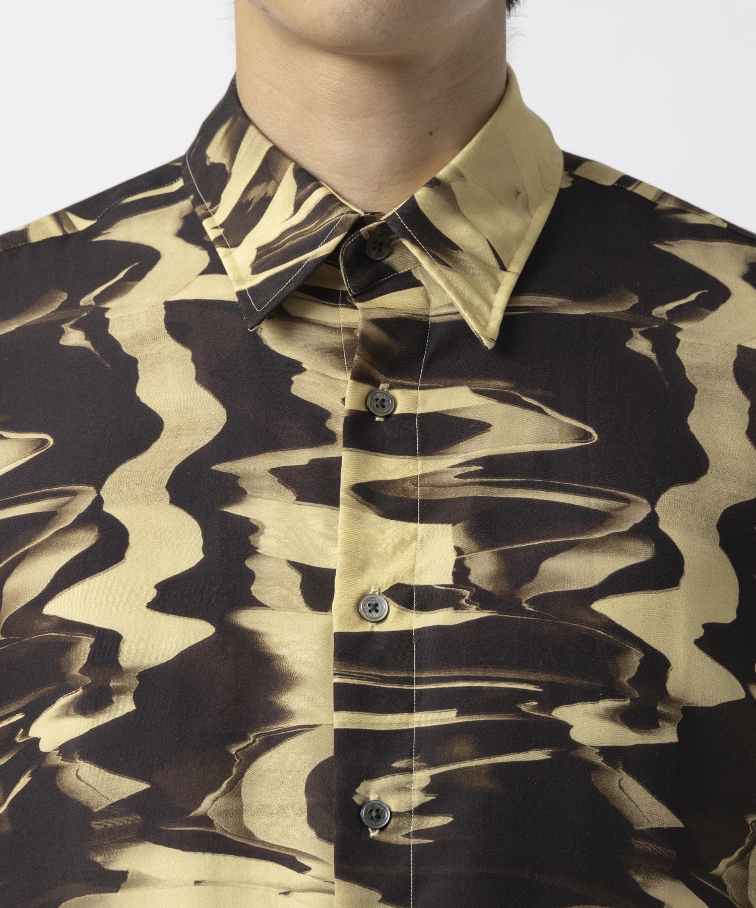 ALL OVER PRINT REGULAR COLLAR SHIRT JOHN LAWRENCE SULLIVAN