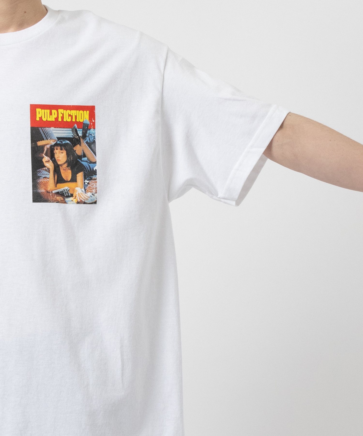 PULP FICTION / CREW NECK T-SHIRT ( TYPE-5 ) WACKO MARIA