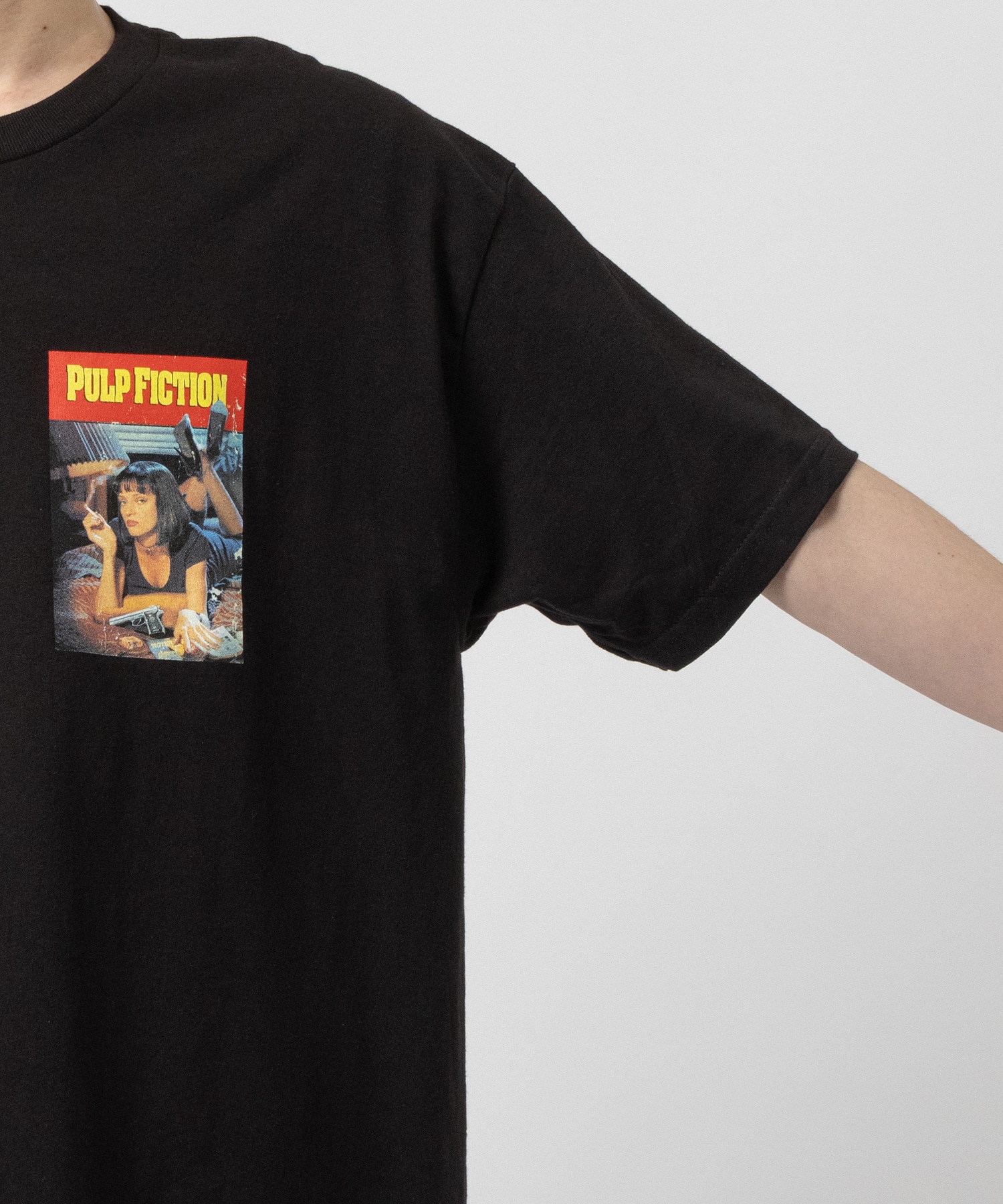 PULP FICTION / CREW NECK T-SHIRT ( TYPE-5 ) WACKO MARIA