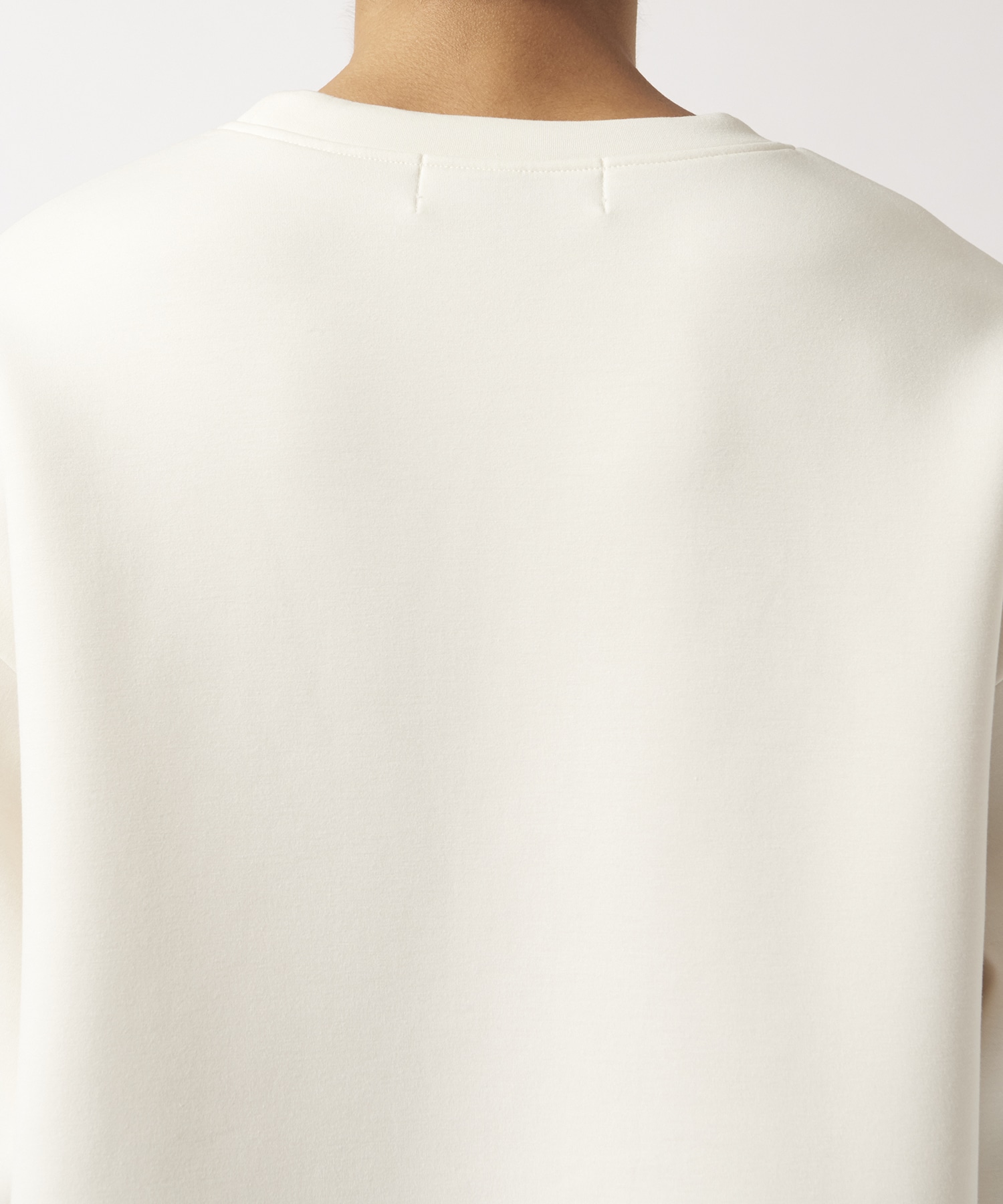 CULLNI Logo Embroidery Double Knit Pullover CULLNI