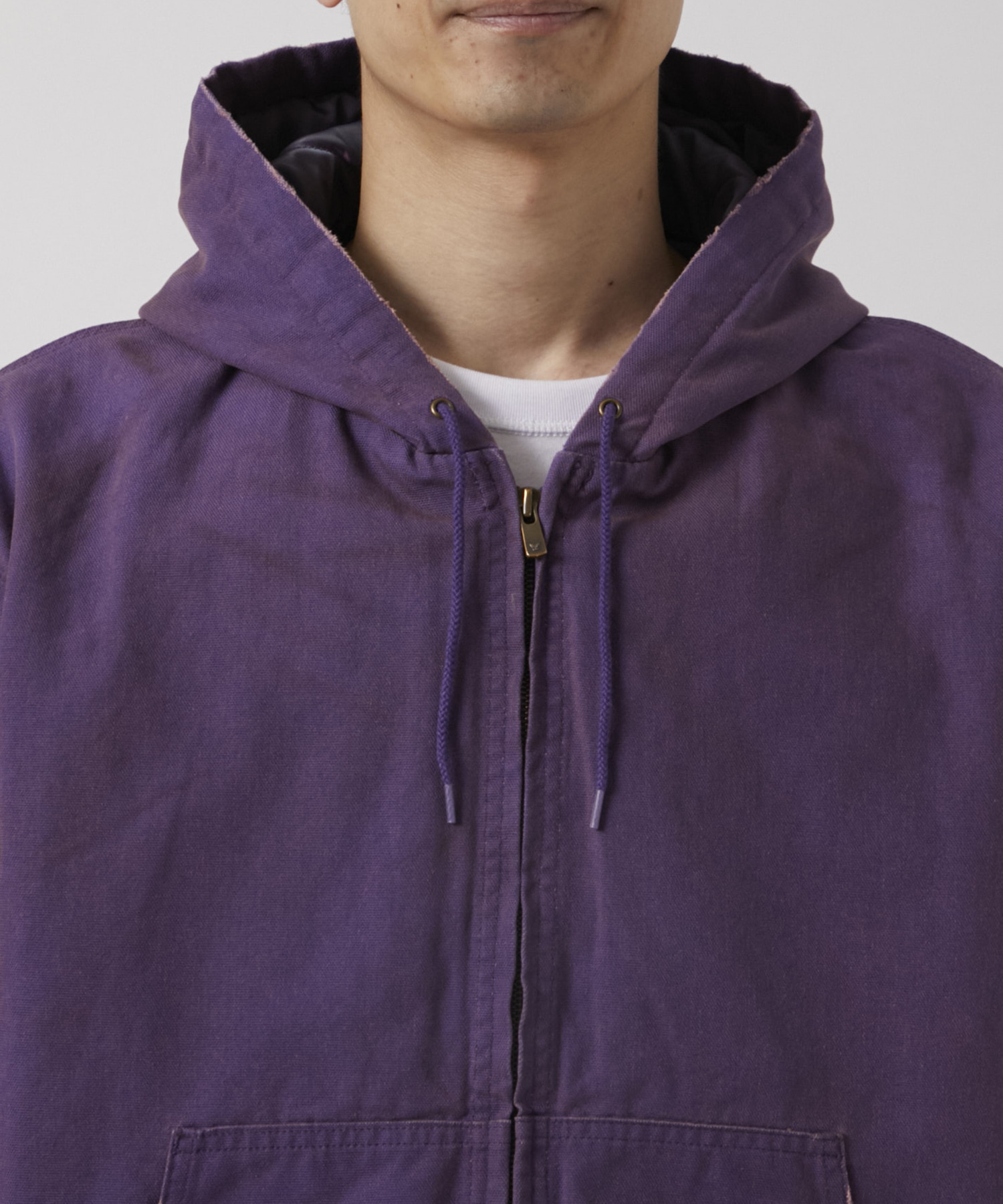 Zipped Work Hoody - 11oz Cotton Oxford NEEDLES