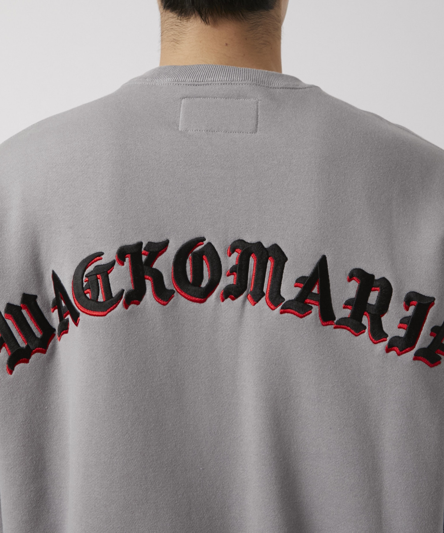 MIDDLE WEIGHT CREW NECK SWEAT SHIRT ( TYPE-2 ) WACKO MARIA